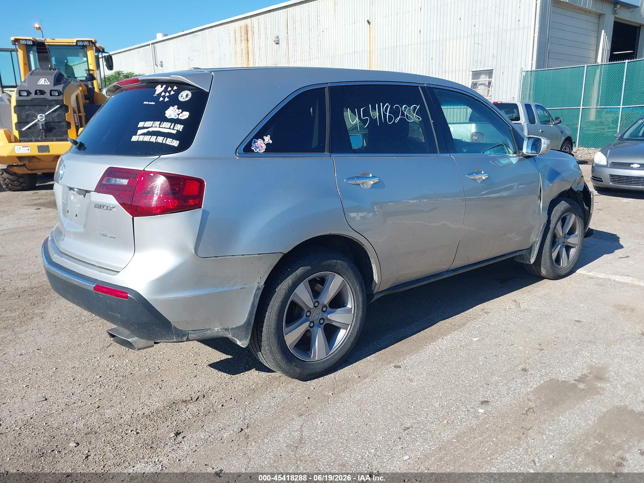 2011 Acura Mdx Technology Package Silver vin: 2HNYD2H63BH004645