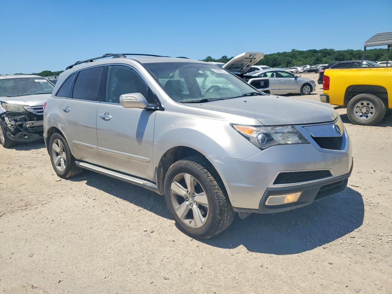 2011 Acura Mdx Technology Silver vin: 2HNYD2H63BH502845