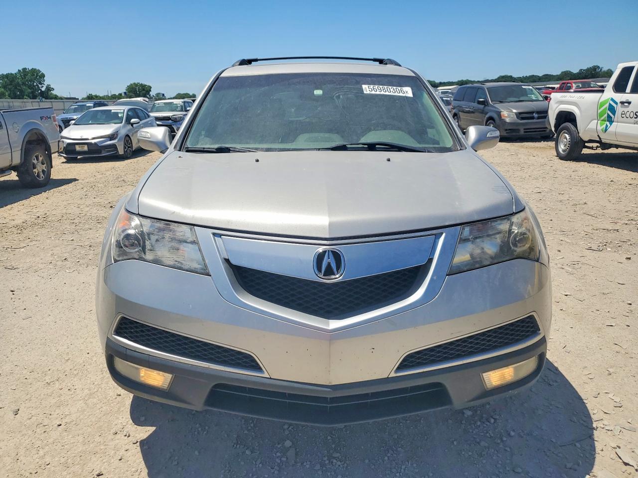 2011 Acura Mdx Technology Silver vin: 2HNYD2H63BH502845