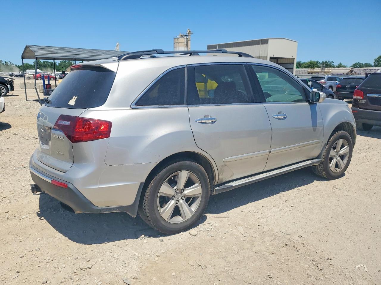 2011 Acura Mdx Technology Silver vin: 2HNYD2H63BH502845