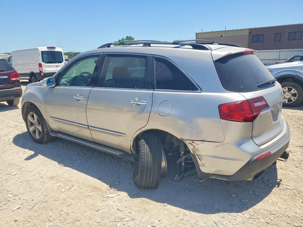 2011 Acura Mdx Technology Silver vin: 2HNYD2H63BH502845