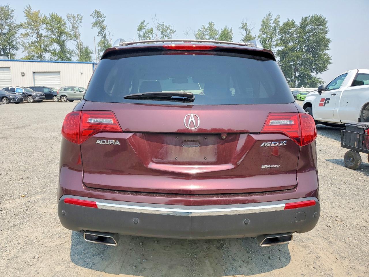 2011 Acura Mdx Technology Maroon vin: 2HNYD2H63BH506412