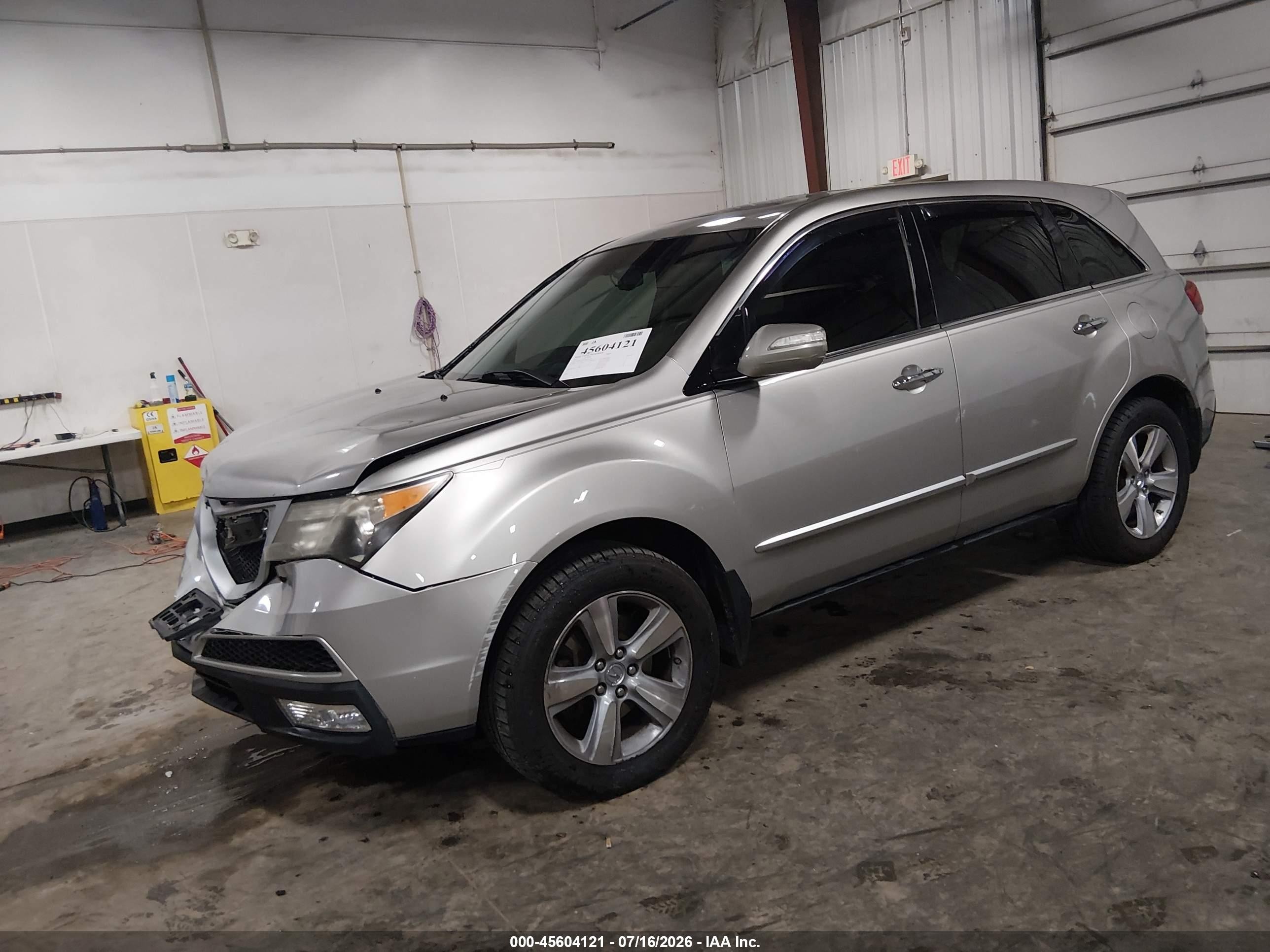2011 Acura Mdx Technology Package Gray vin: 2HNYD2H63BH515529