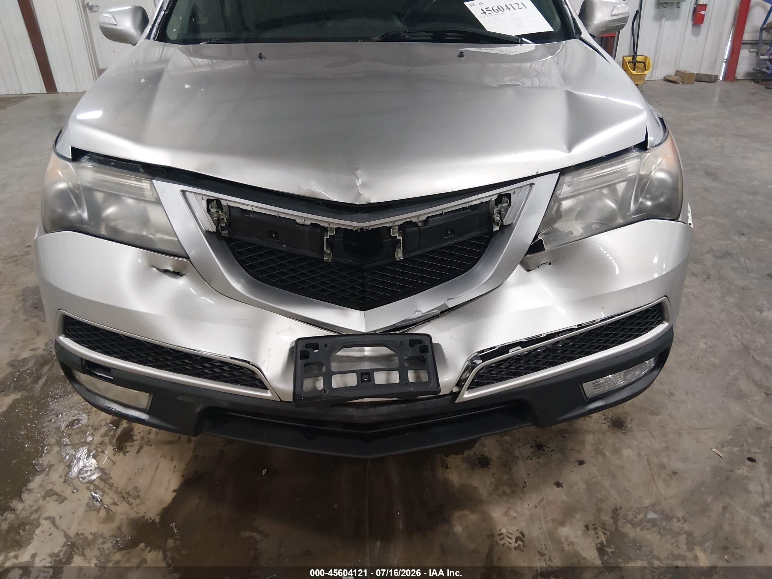 2011 Acura Mdx Technology Package Gray vin: 2HNYD2H63BH515529