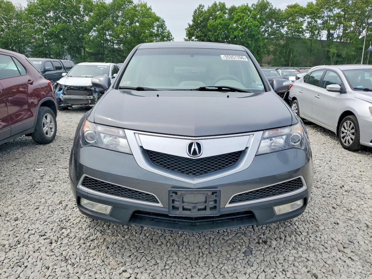 2011 Acura Mdx Technology Gray vin: 2HNYD2H63BH518463