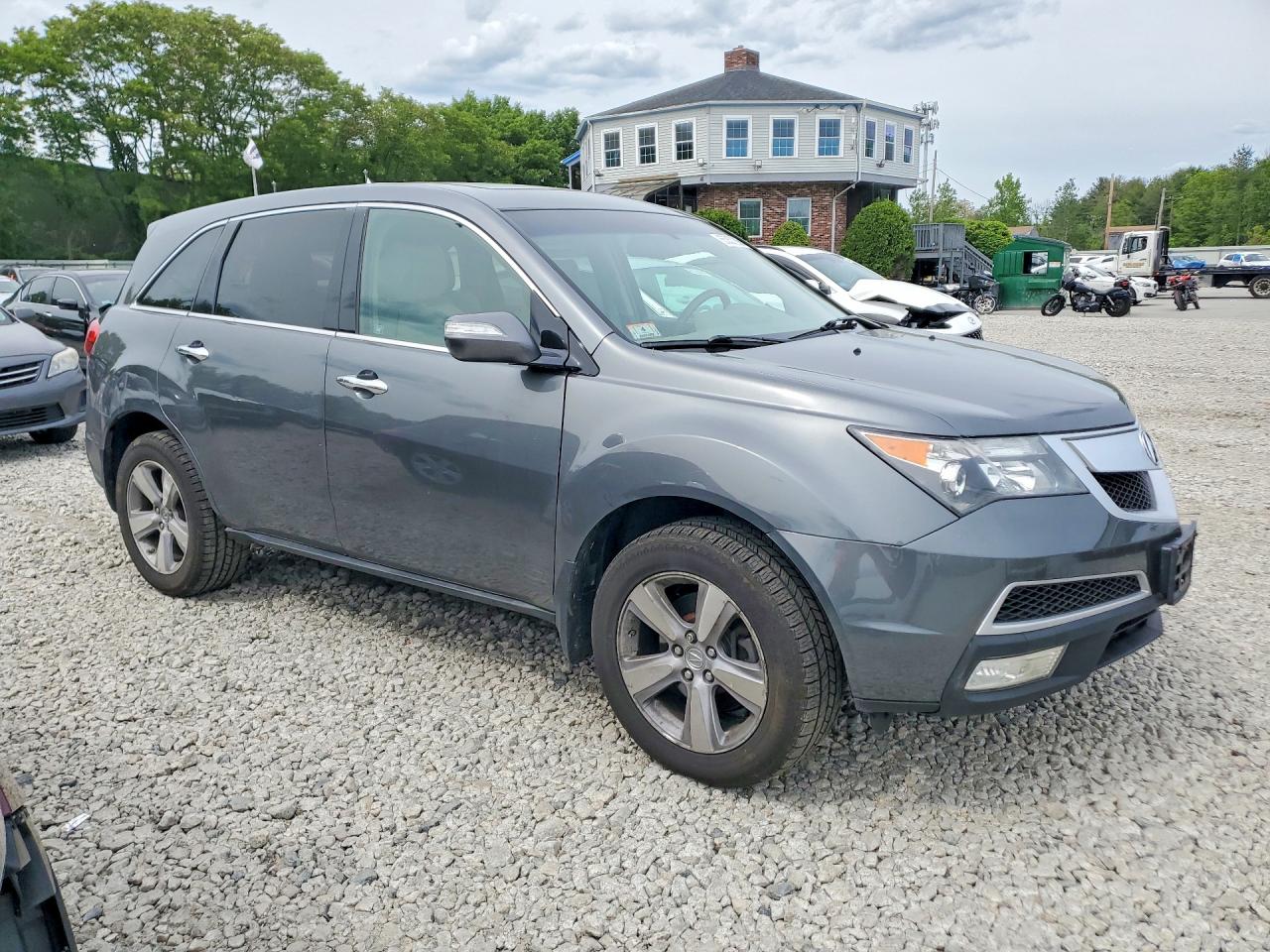 2011 Acura Mdx Technology Gray vin: 2HNYD2H63BH518463