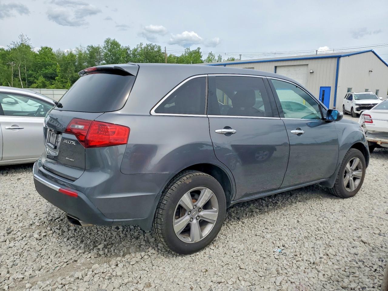 2011 Acura Mdx Technology Gray vin: 2HNYD2H63BH518463