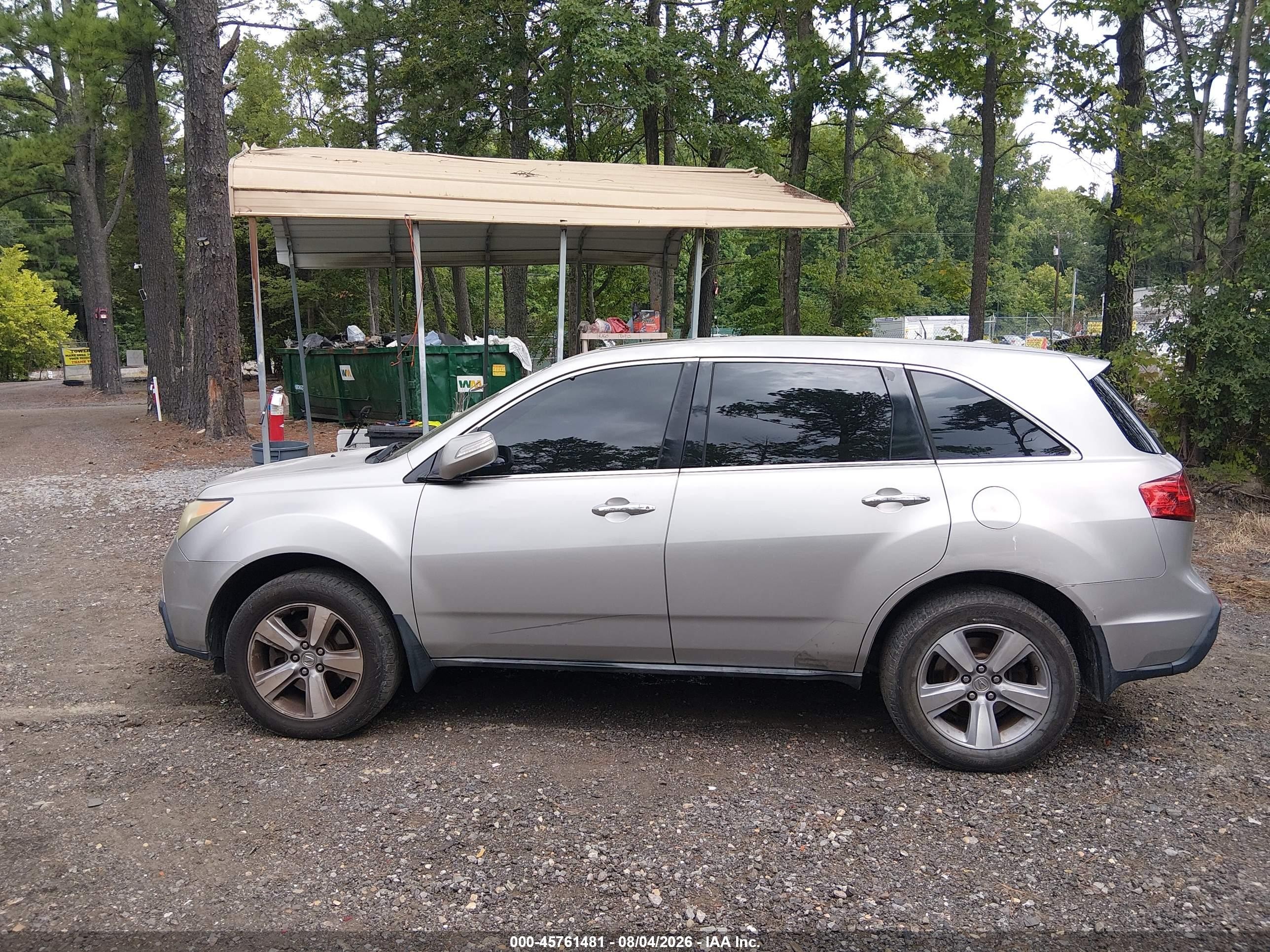 2011 Acura Mdx Technology Package Silver vin: 2HNYD2H63BH536266