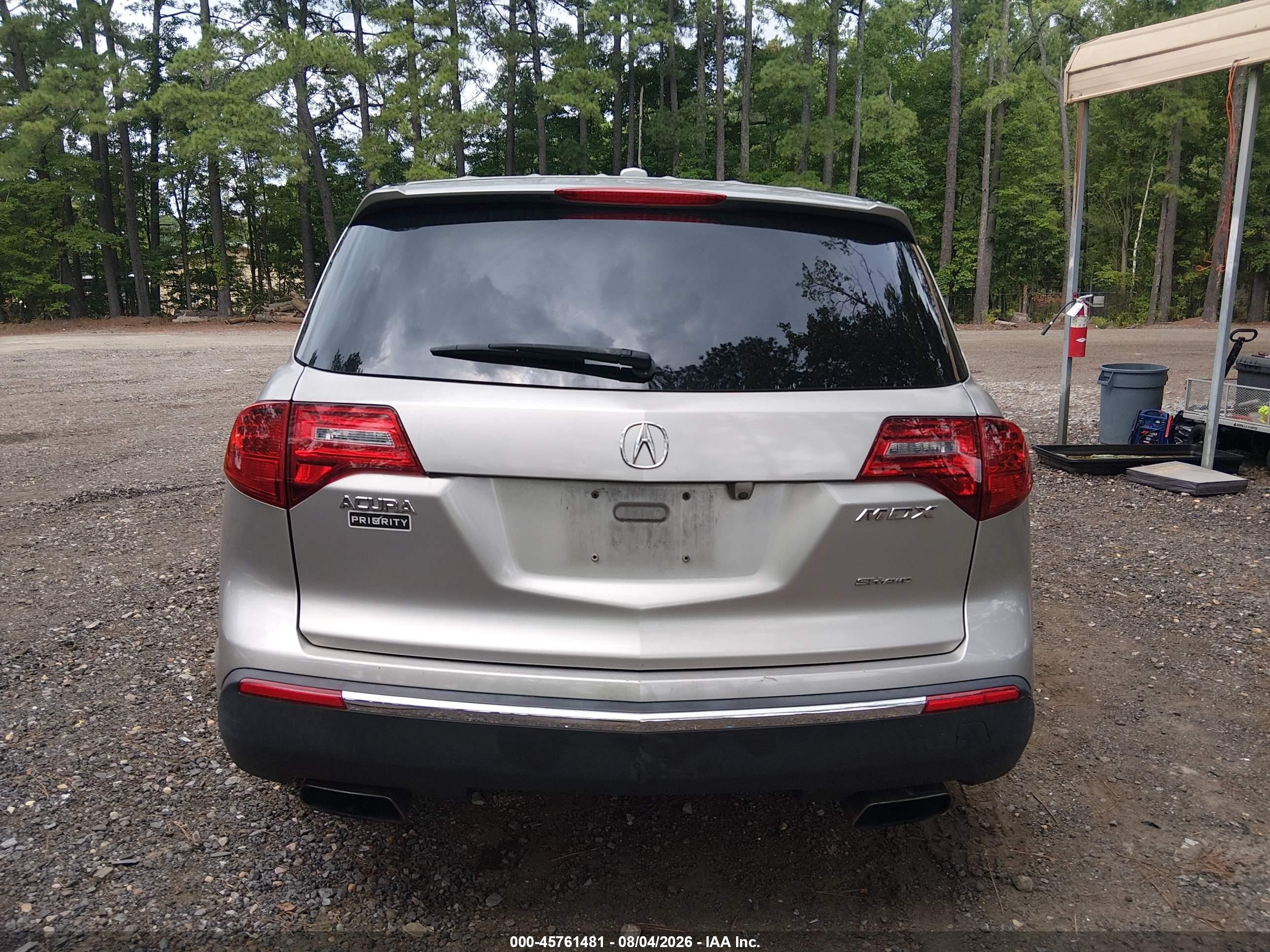2011 Acura Mdx Technology Package Silver vin: 2HNYD2H63BH536266