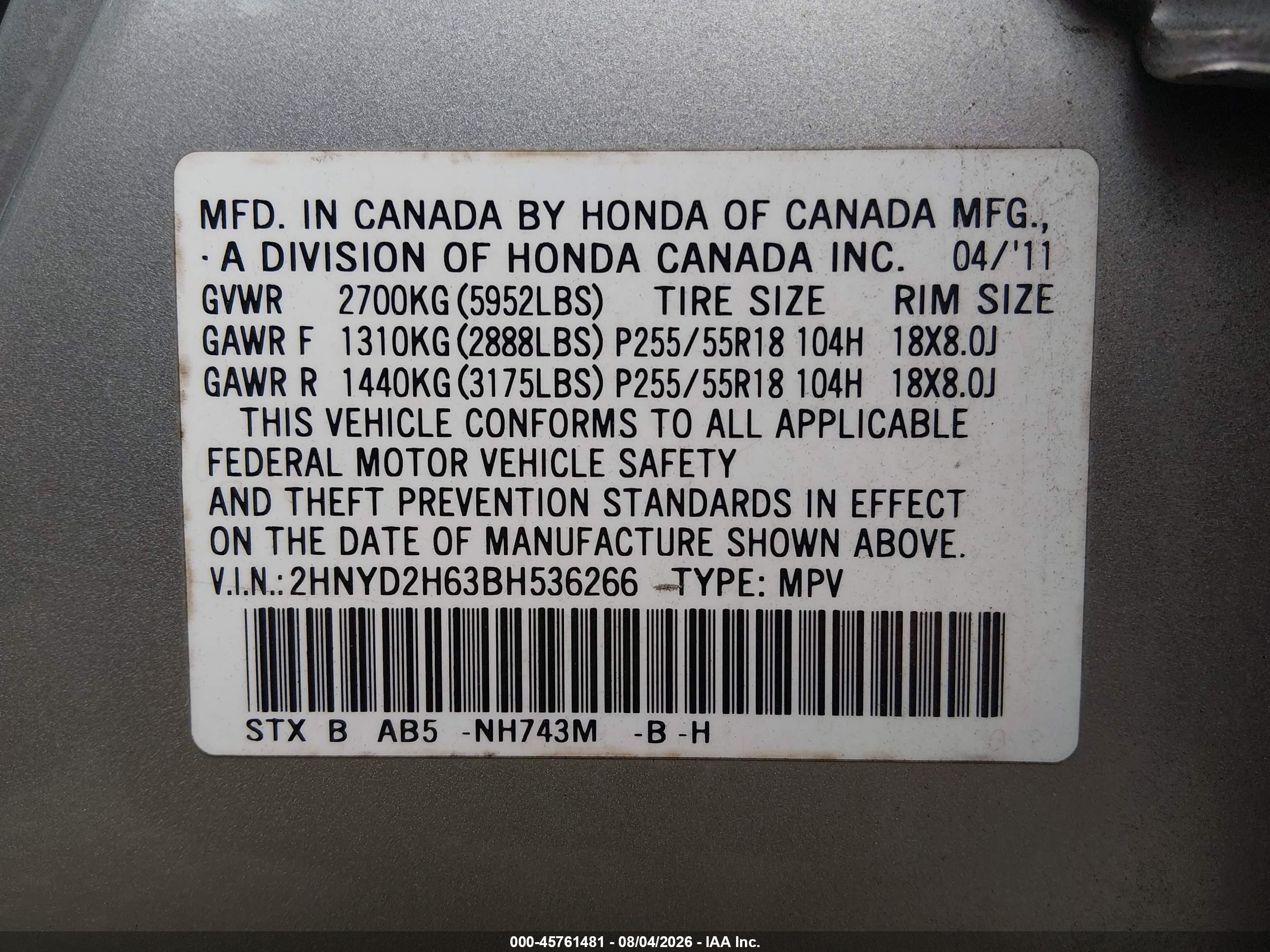 2011 Acura Mdx Technology Package Silver vin: 2HNYD2H63BH536266