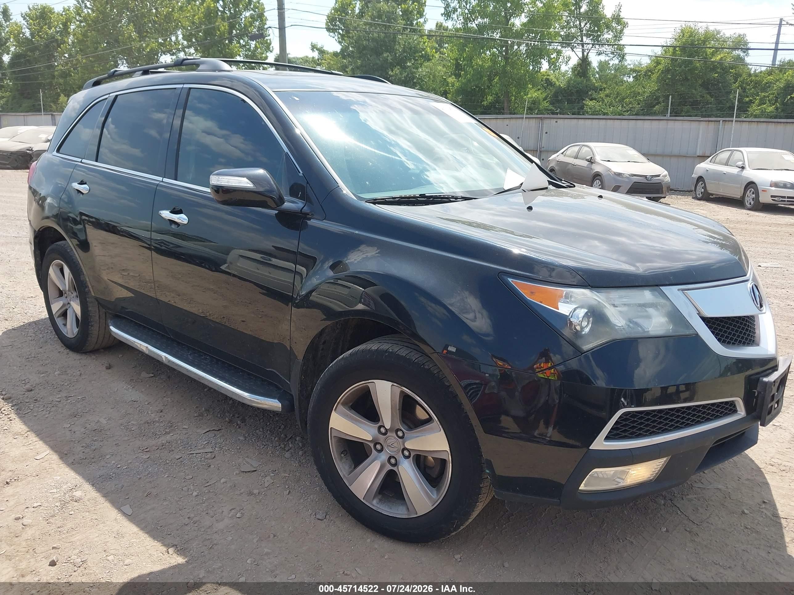 2011 Acura Mdx Technology Package Black vin: 2HNYD2H63BH549129
