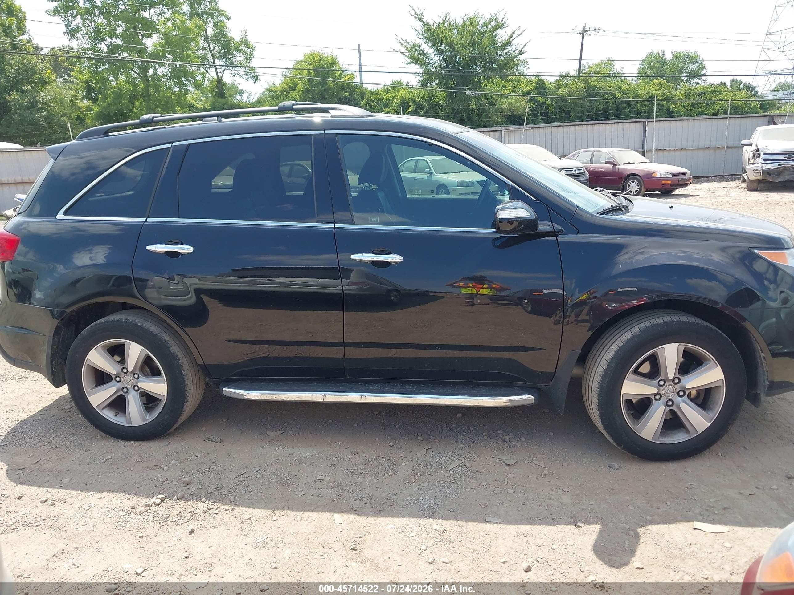 2011 Acura Mdx Technology Package Black vin: 2HNYD2H63BH549129