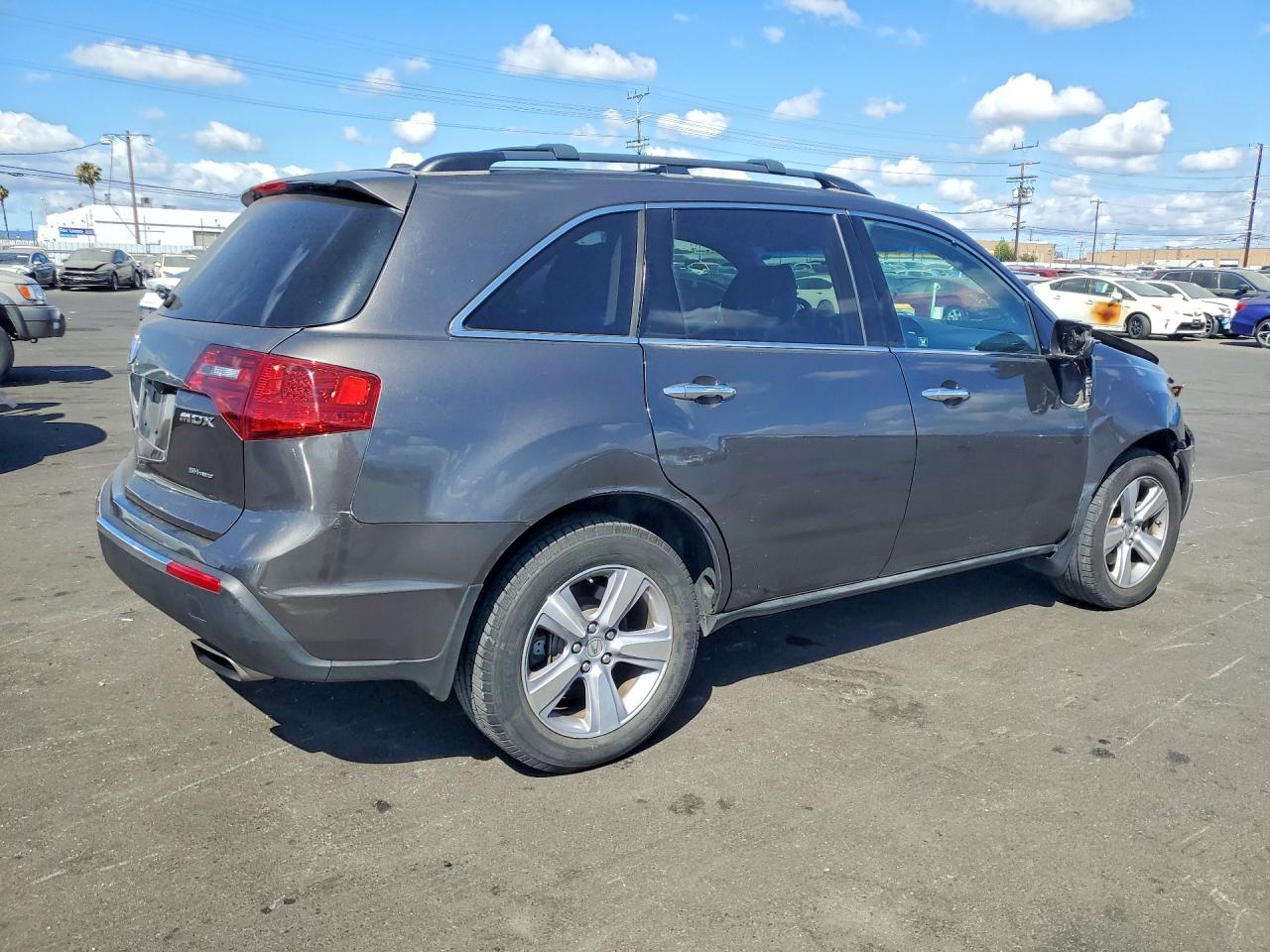 2011 Acura Mdx Technology Gray vin: 2HNYD2H63BH549955