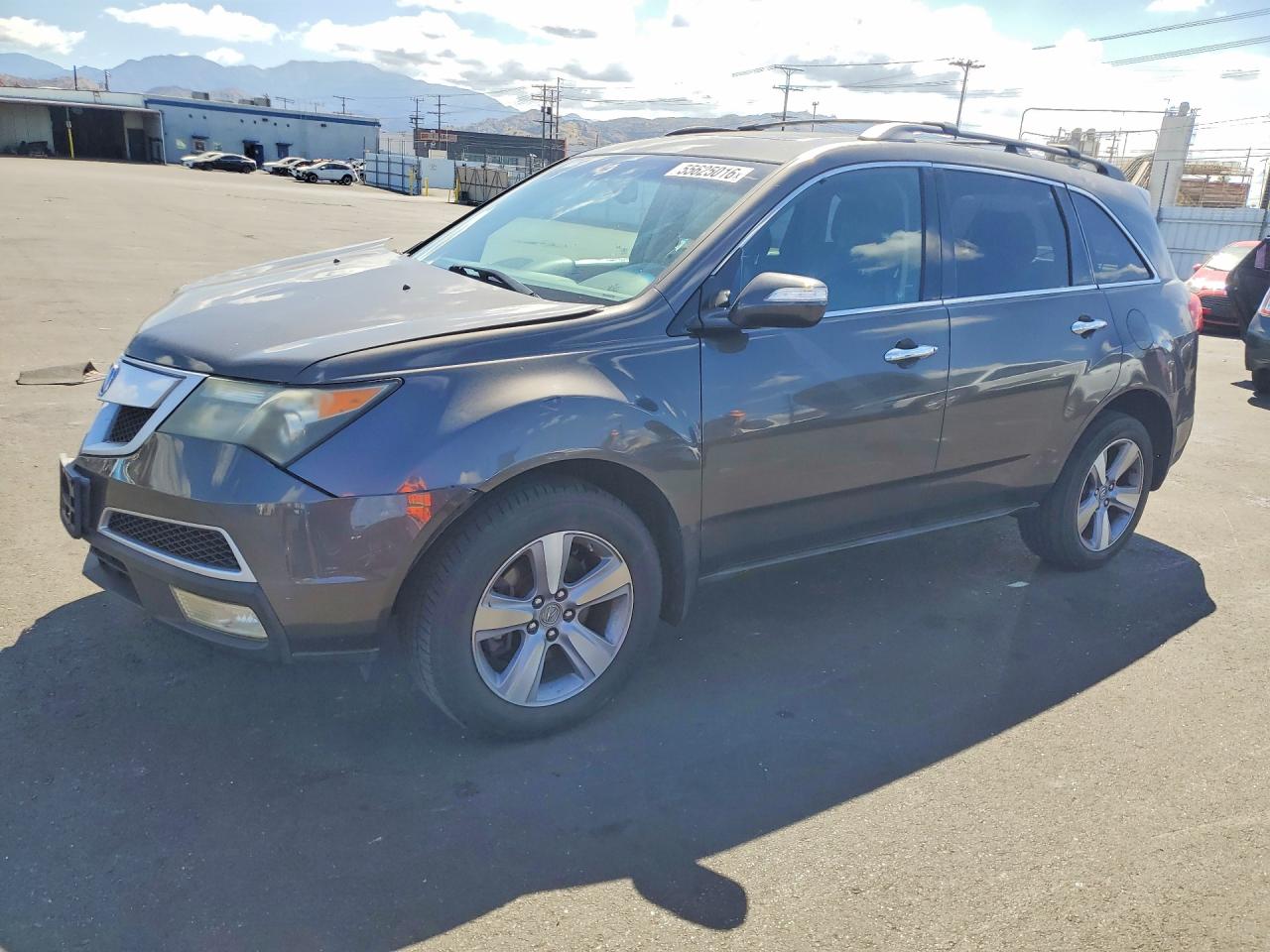 2011 Acura Mdx Technology Gray vin: 2HNYD2H63BH549955