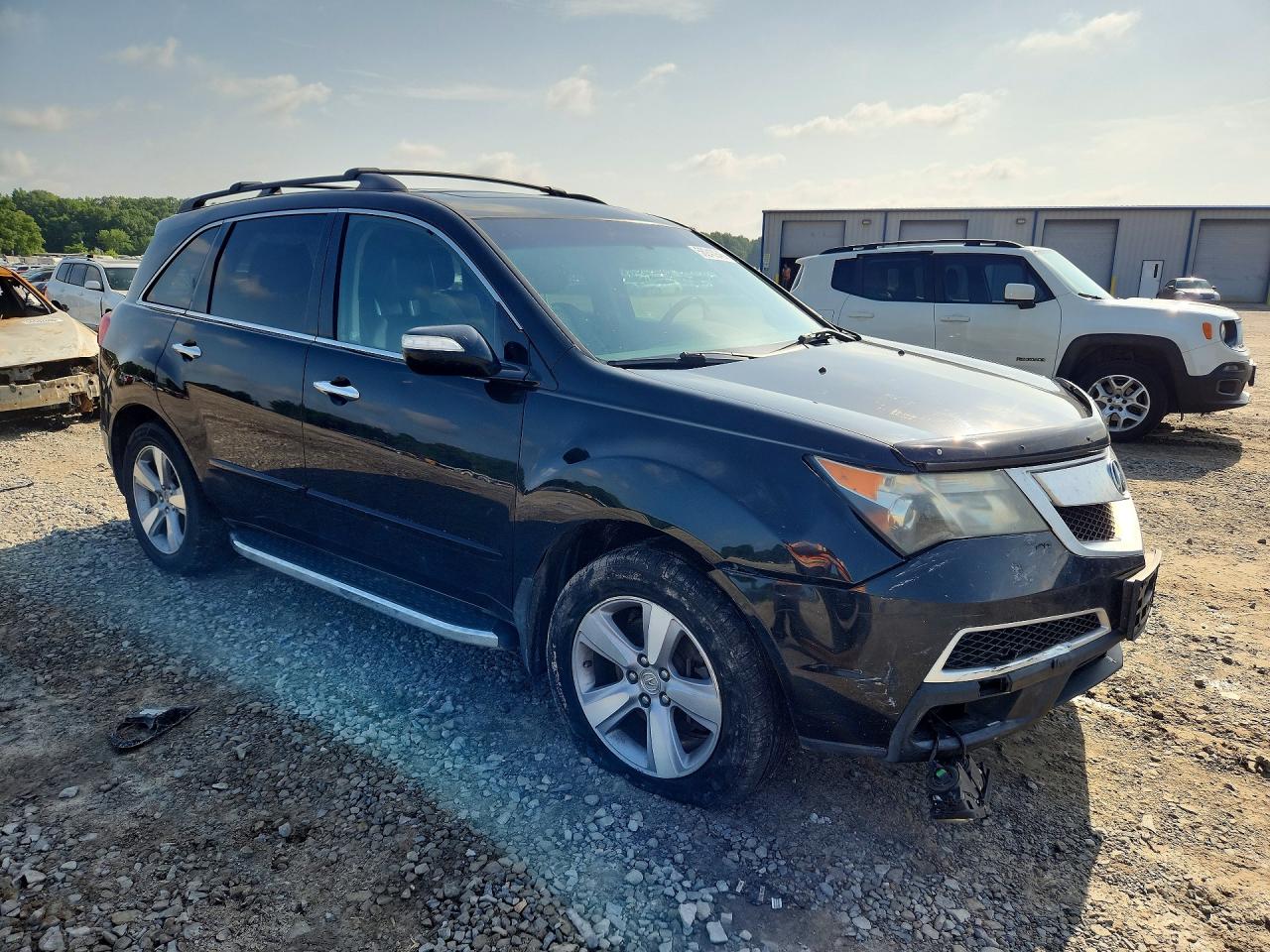 2011 Acura Mdx Technology Black vin: 2HNYD2H63BH550331