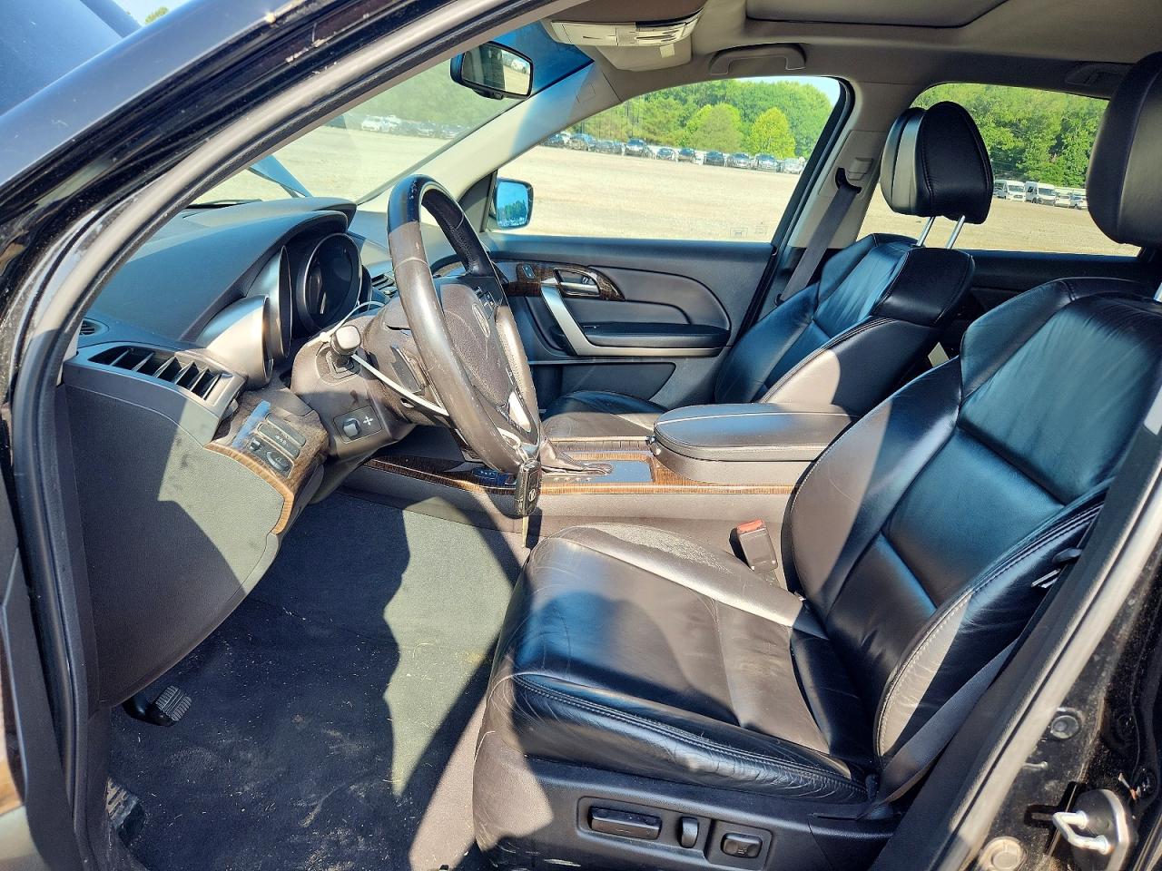 2011 Acura Mdx Technology Black vin: 2HNYD2H63BH550331