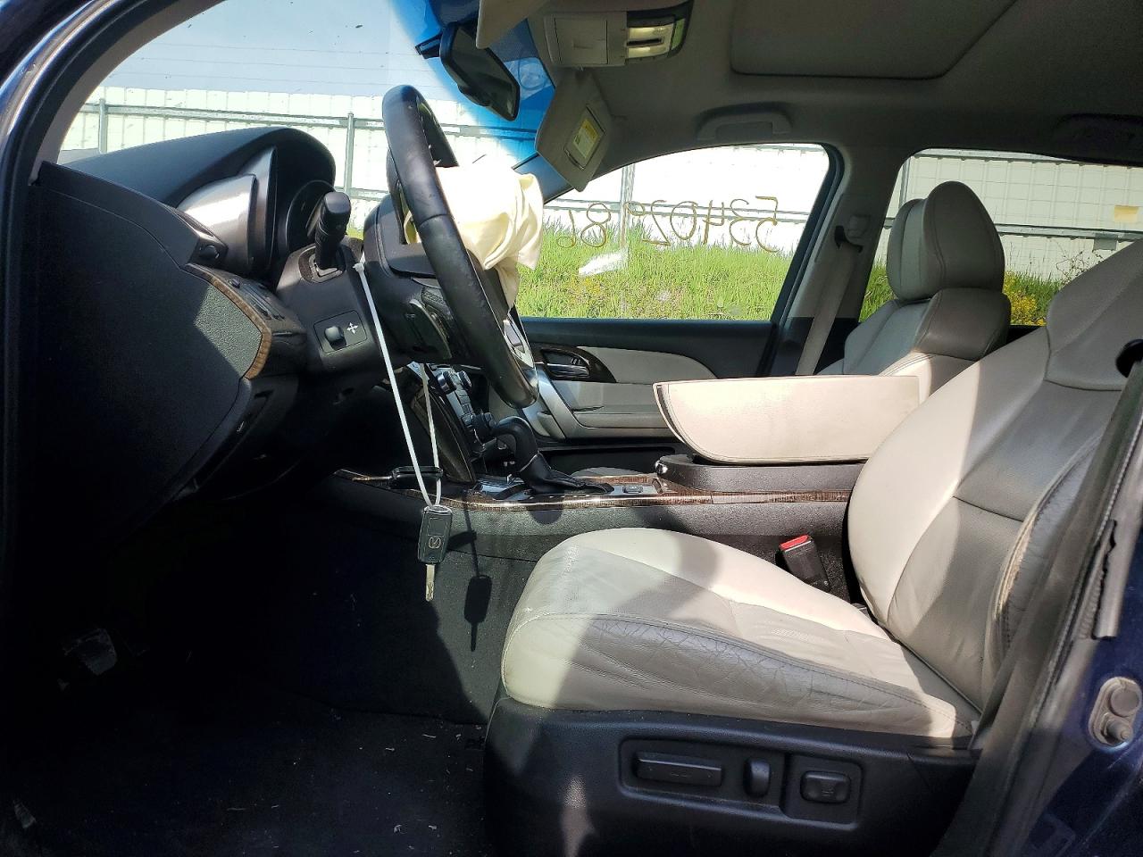 2012 Acura Mdx Advance Синий vin: 2HNYD2H63CH508050