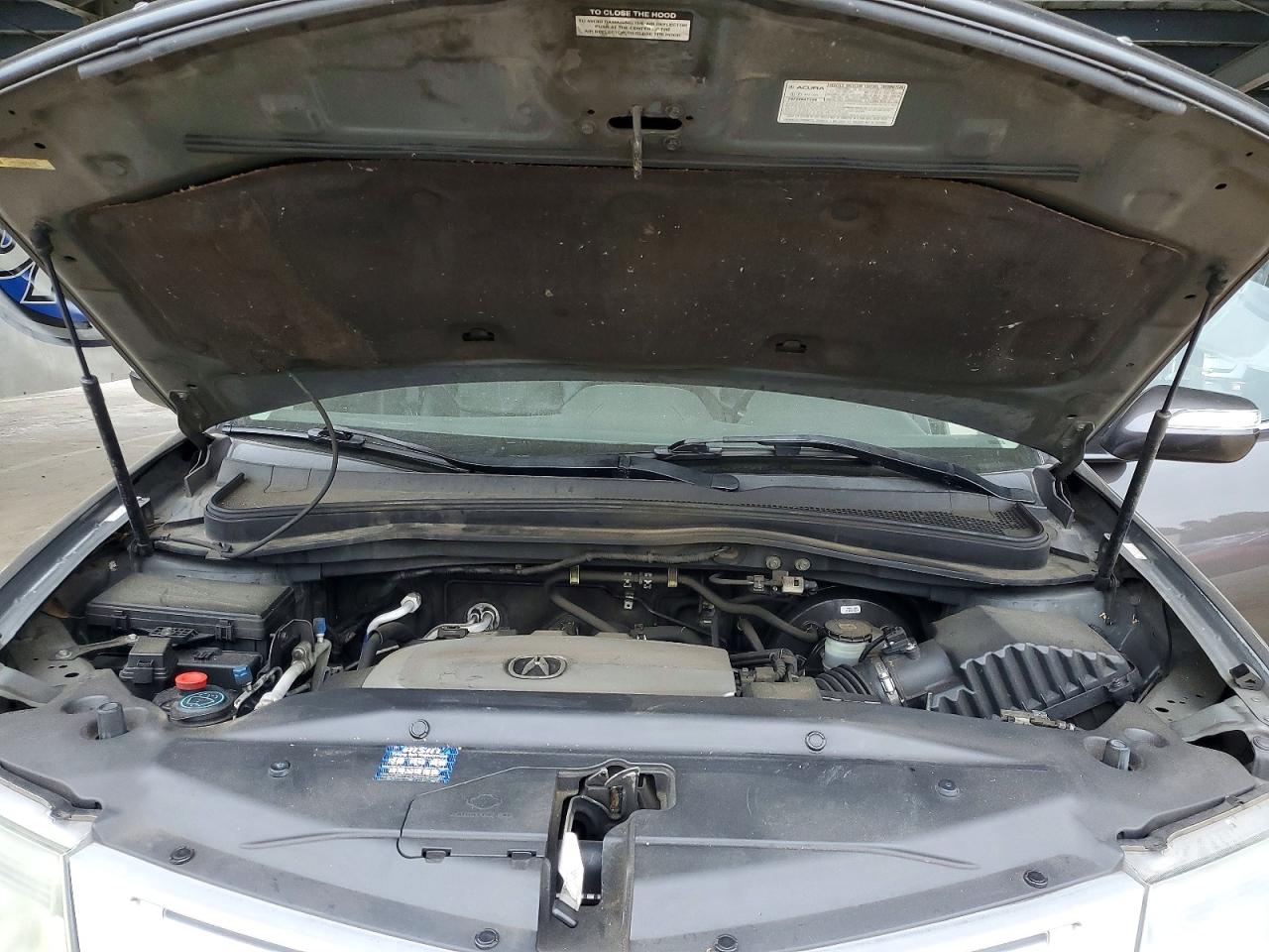 2012 Acura Mdx Advance Gray vin: 2HNYD2H63CH534602