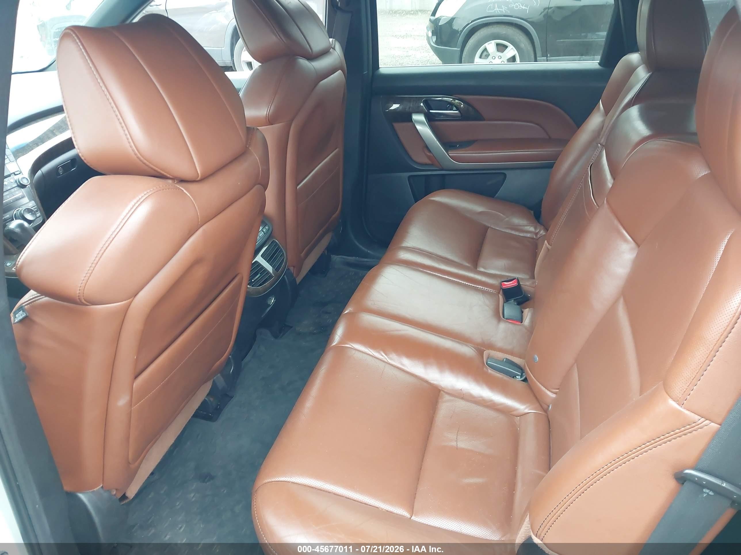 2013 Acura Mdx Advance Package White vin: 2HNYD2H63DH524704