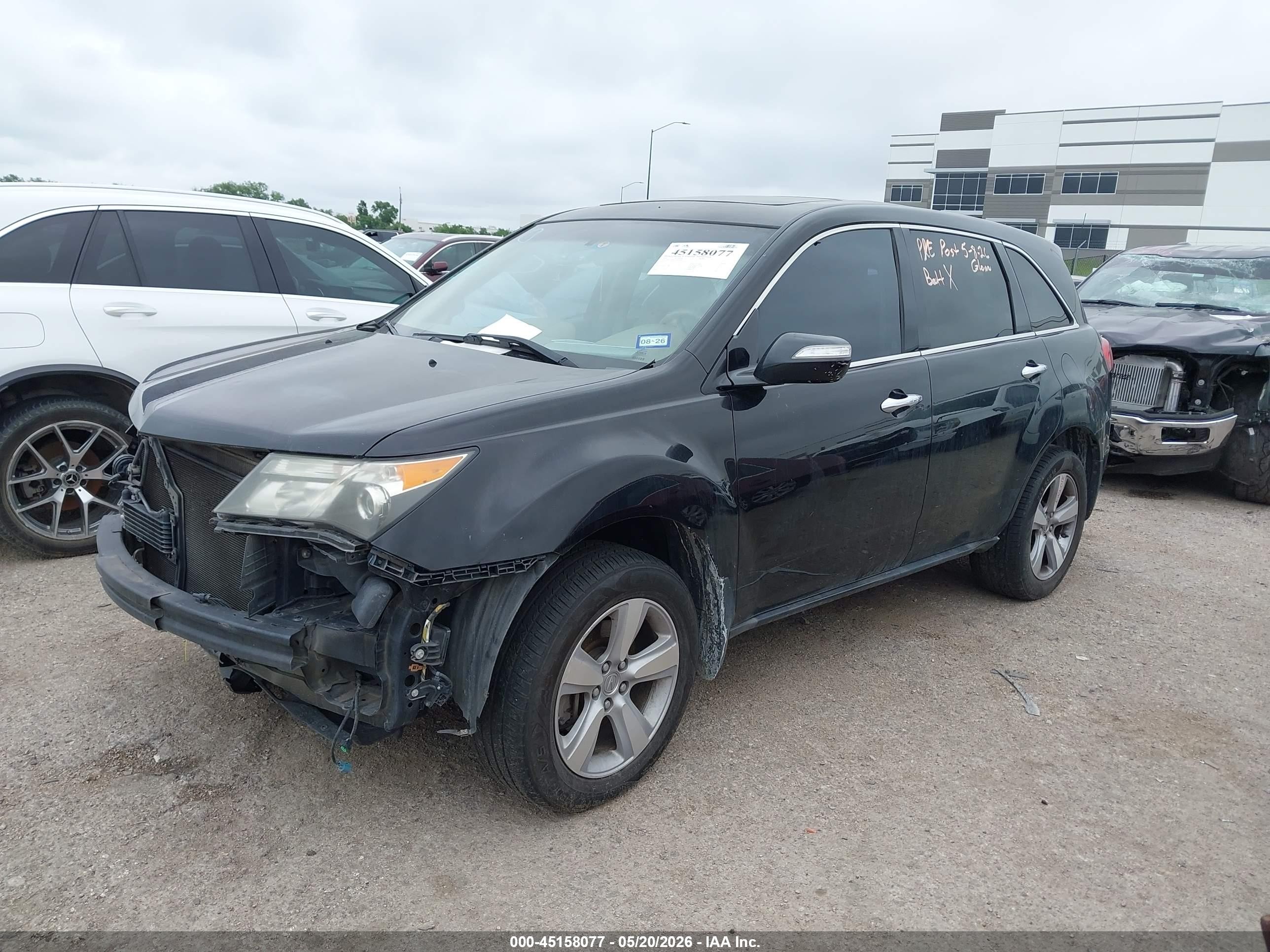 2010 Acura Mdx Technology Package Black vin: 2HNYD2H64AH506093