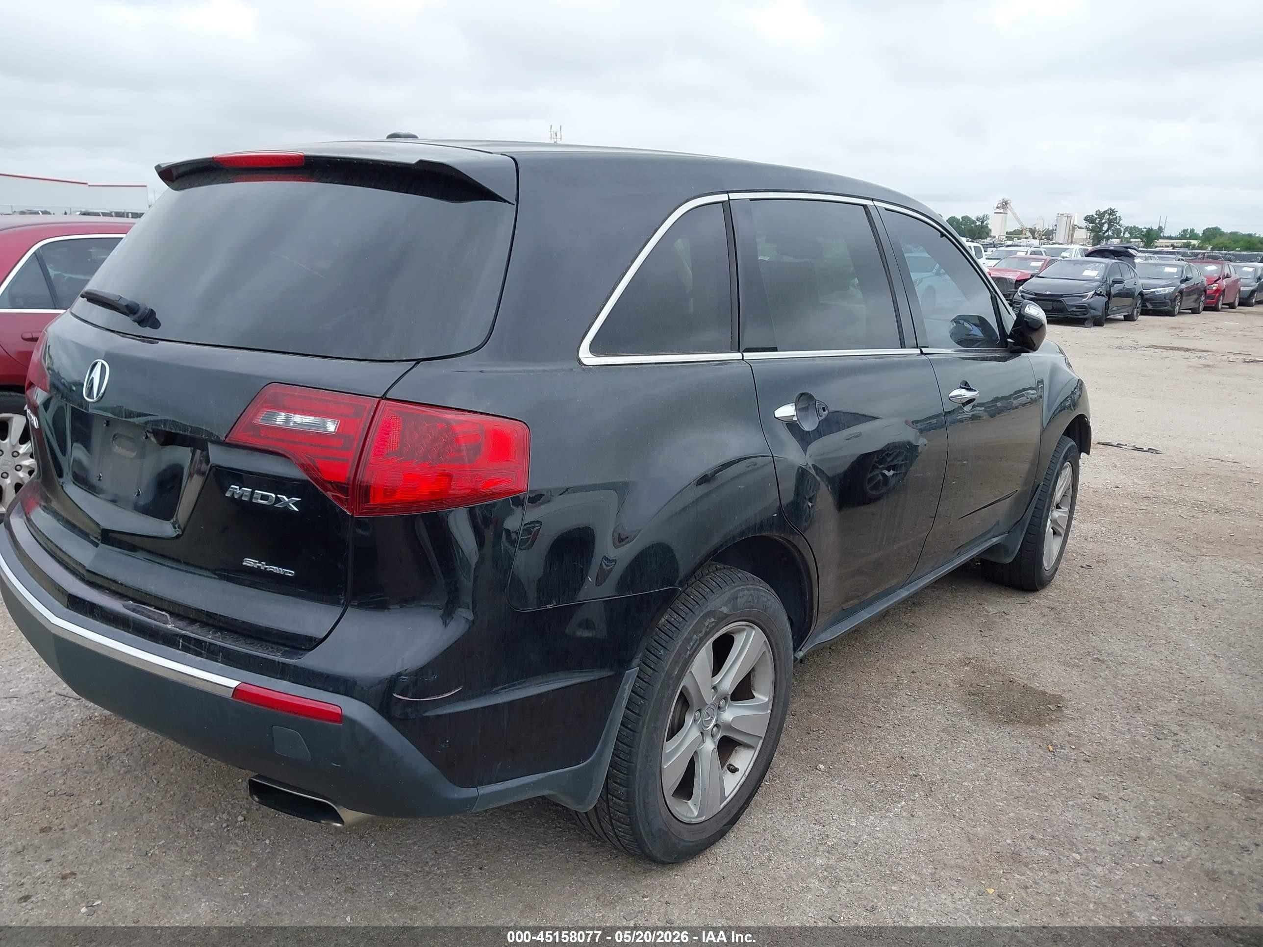 2010 Acura Mdx Technology Package Black vin: 2HNYD2H64AH506093