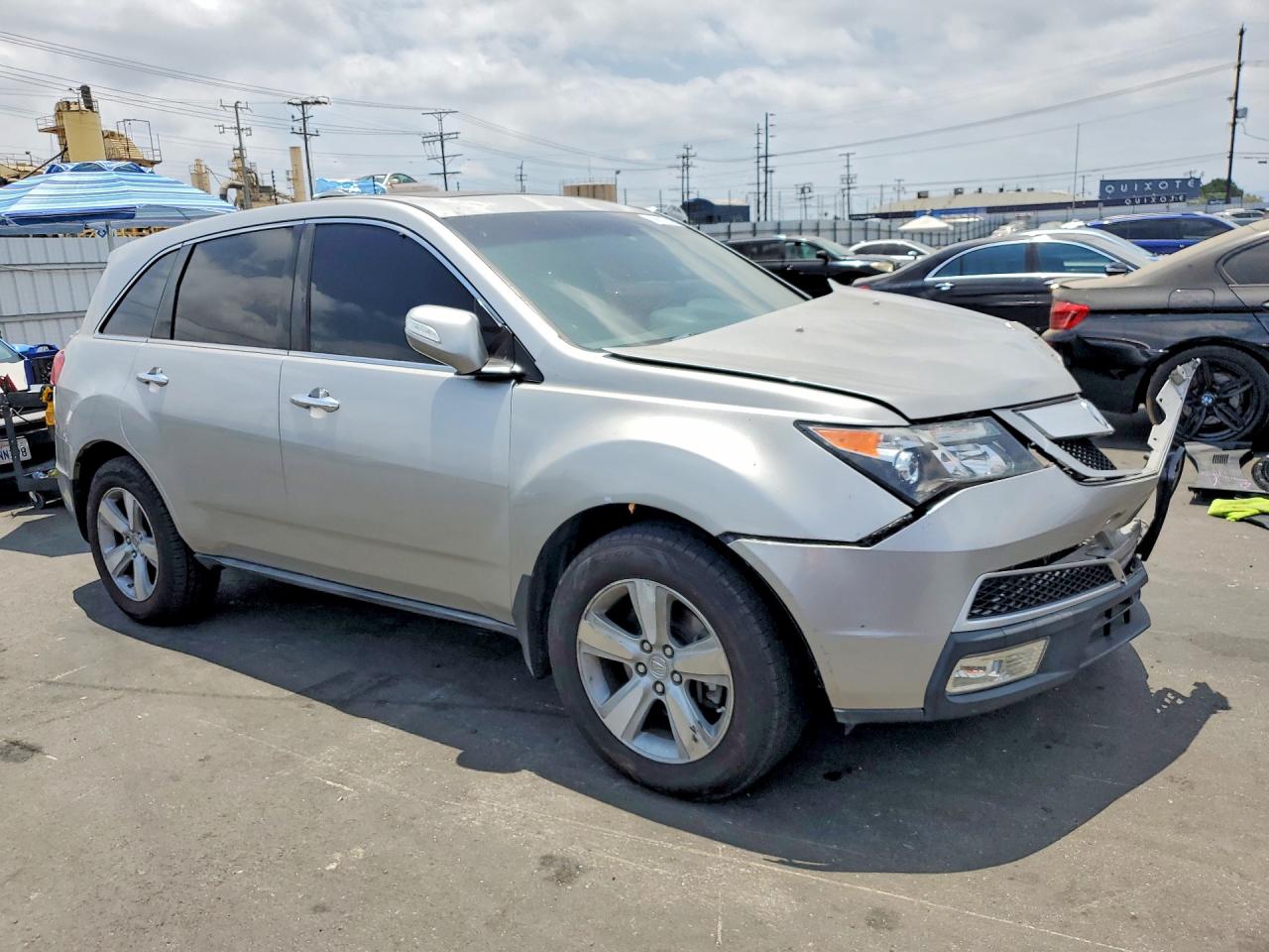 2010 Acura Mdx Technology Silver vin: 2HNYD2H64AH510550