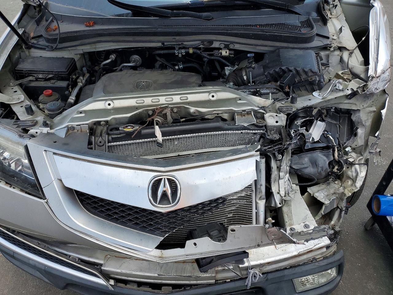 2010 Acura Mdx Technology Silver vin: 2HNYD2H64AH510550