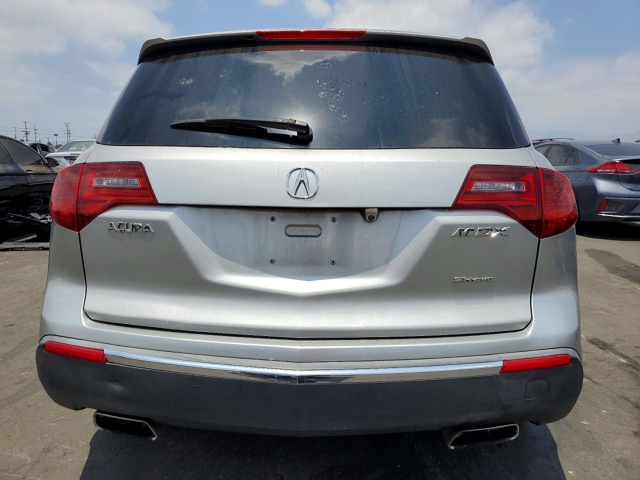 2010 Acura Mdx Technology Silver vin: 2HNYD2H64AH510550