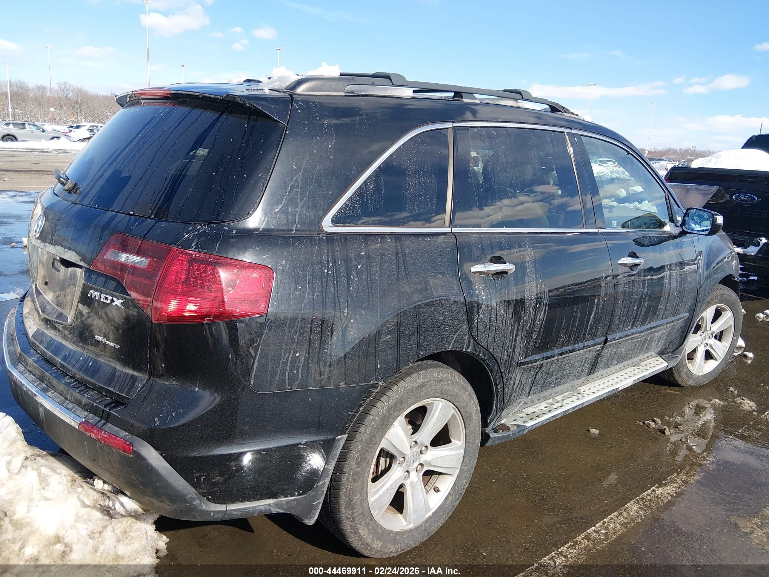 2010 Acura Mdx Technology Package Black vin: 2HNYD2H64AH515778