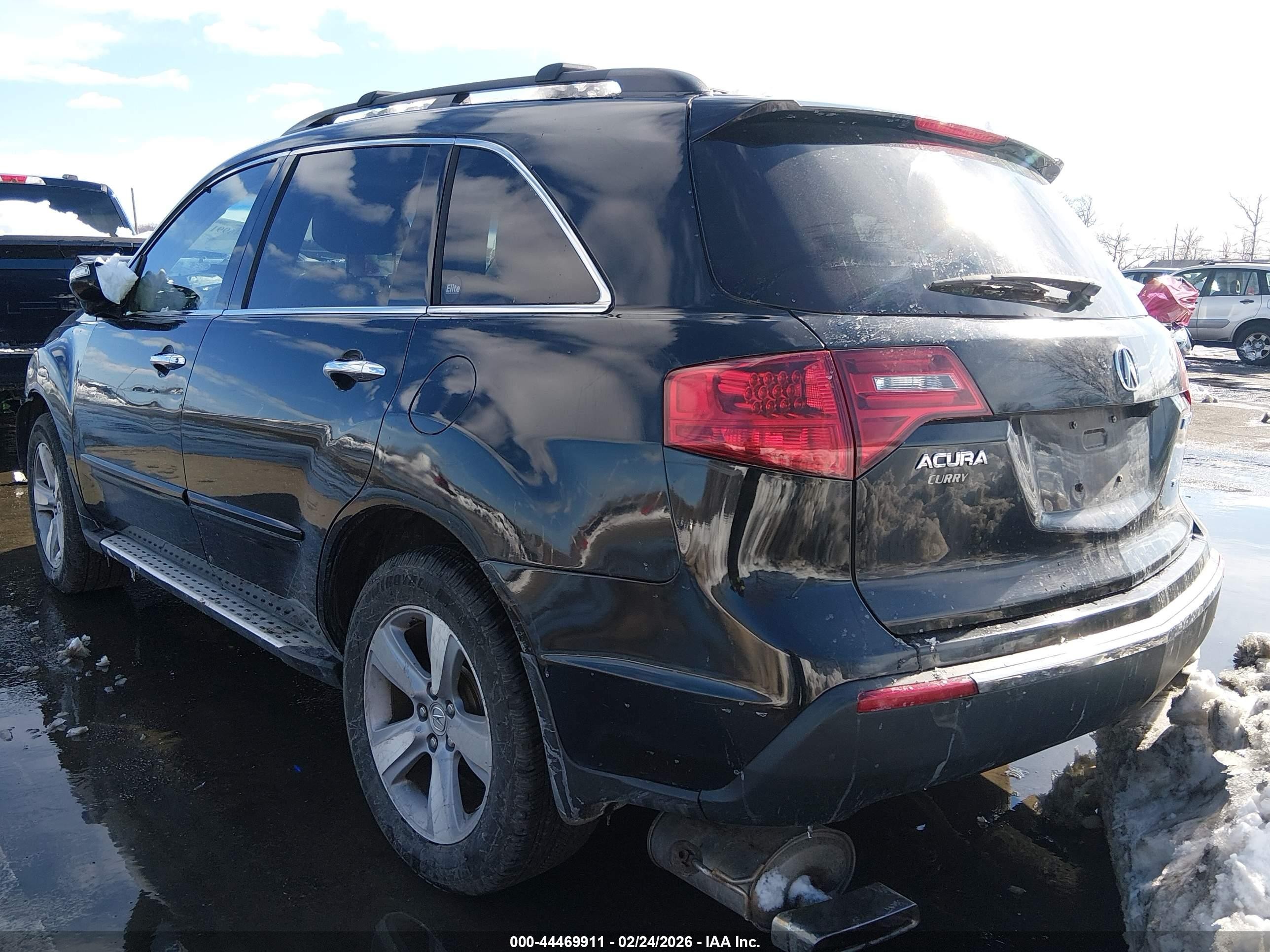 2010 Acura Mdx Technology Package Black vin: 2HNYD2H64AH515778