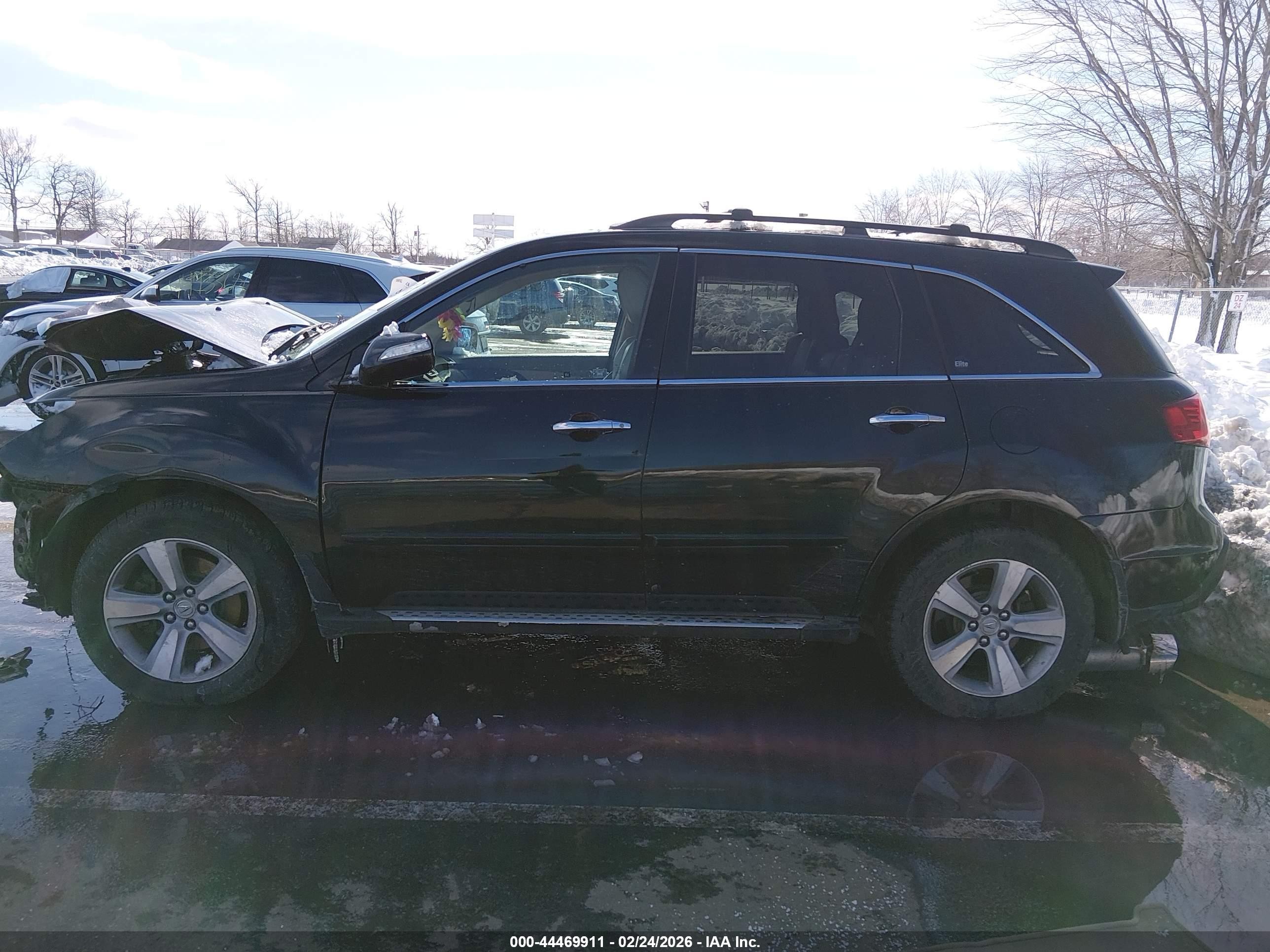 2010 Acura Mdx Technology Package Black vin: 2HNYD2H64AH515778