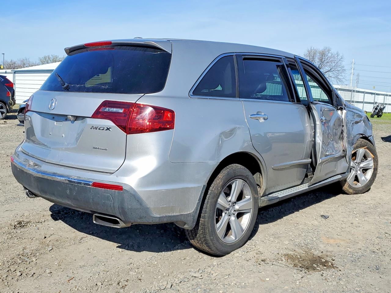 2010 Acura Mdx Technology Серебряный vin: 2HNYD2H64AH516929