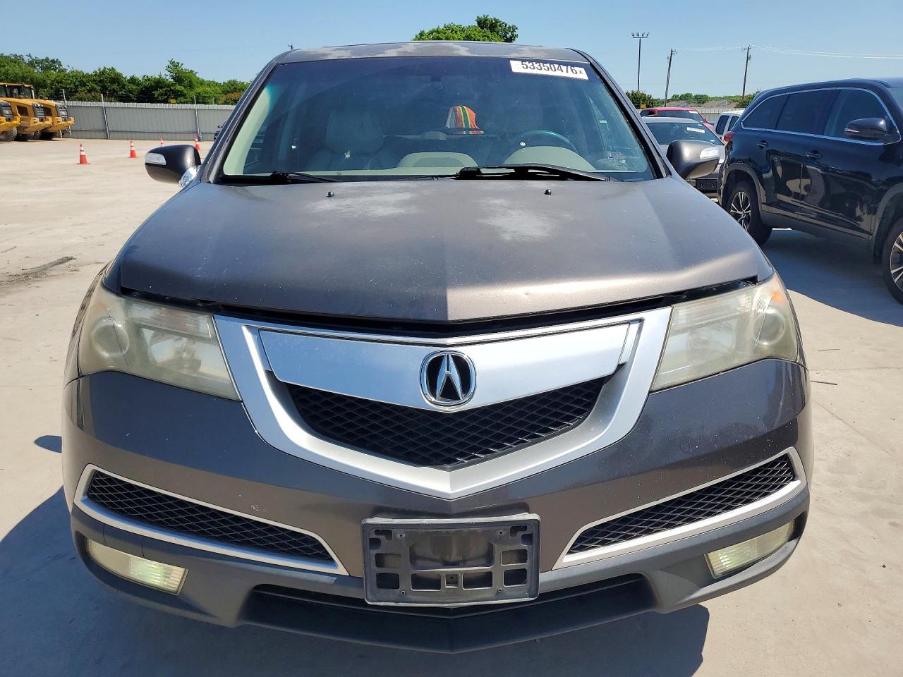 2010 Acura Mdx Technology Charcoal vin: 2HNYD2H64AH522701
