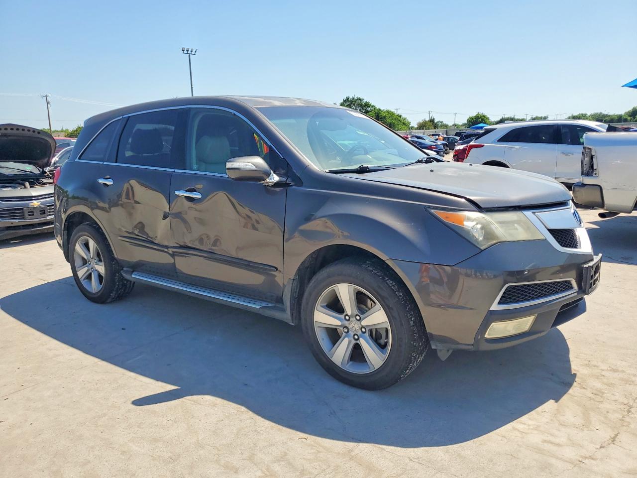 2010 Acura Mdx Technology Charcoal vin: 2HNYD2H64AH522701