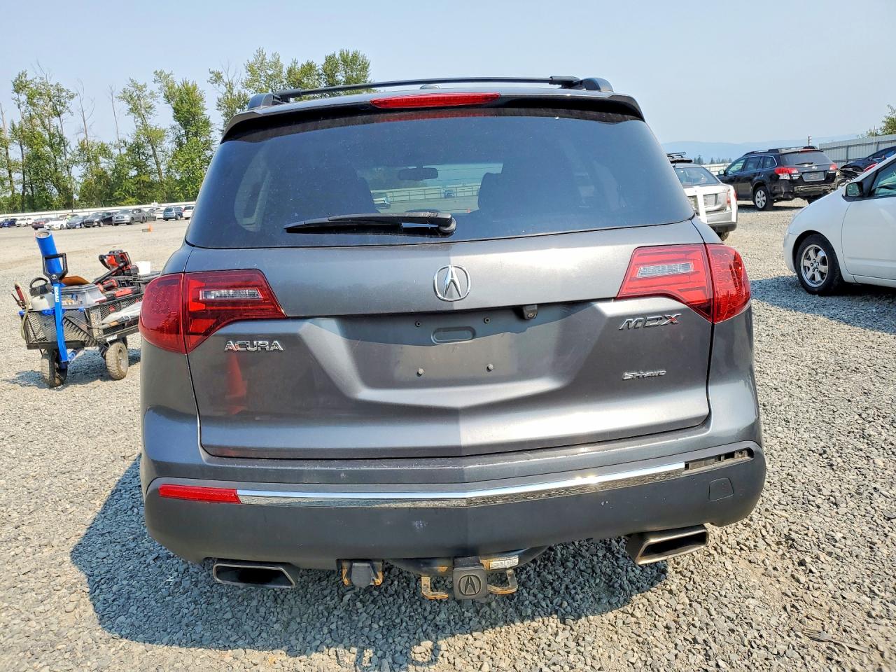 2011 Acura Mdx Technology Gray vin: 2HNYD2H64BH502773