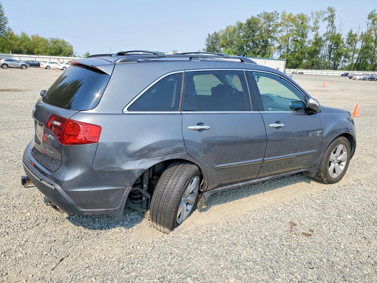2011 Acura Mdx Technology Gray vin: 2HNYD2H64BH502773