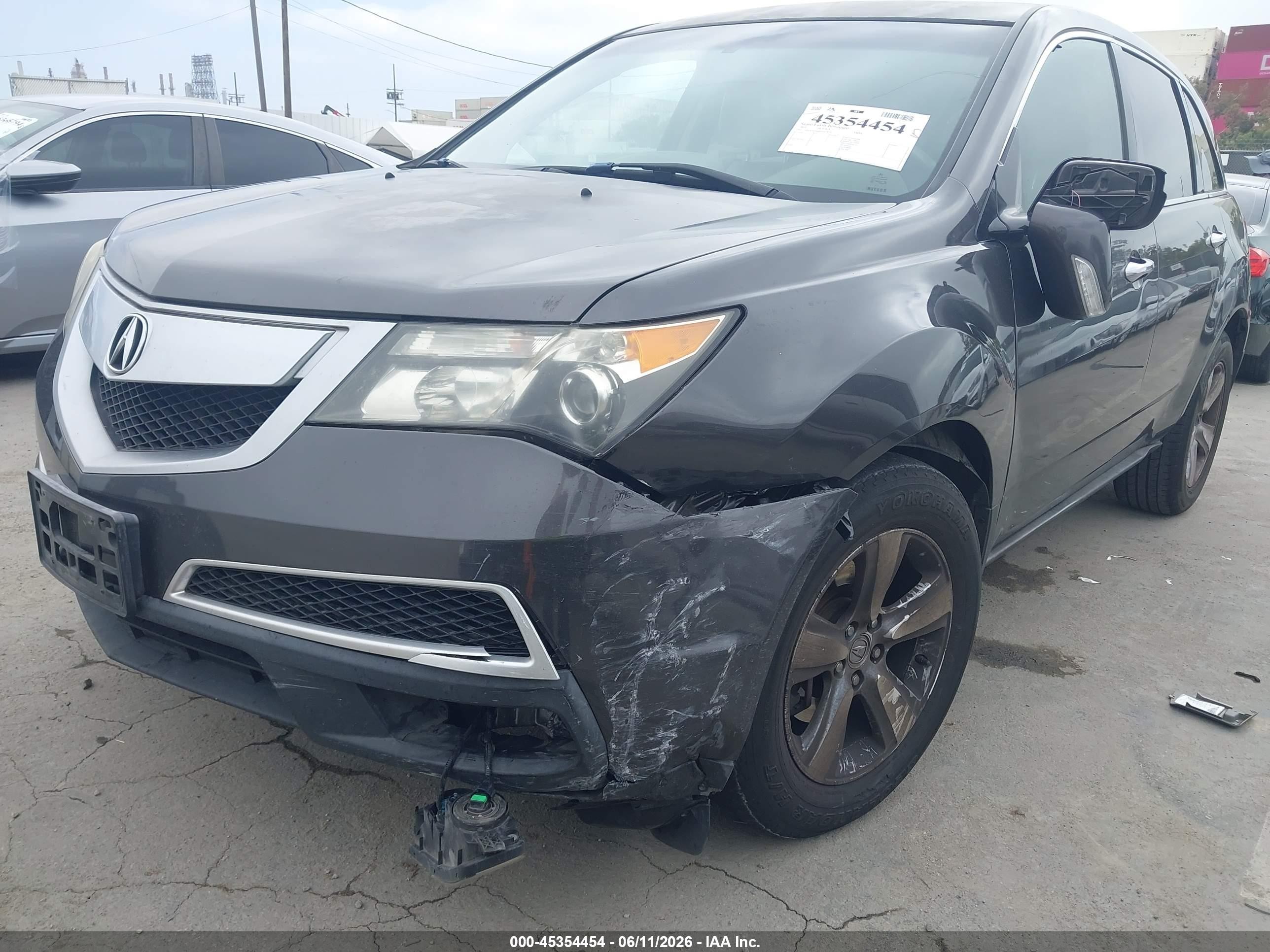 2011 Acura Mdx Technology Package Gray vin: 2HNYD2H64BH503874