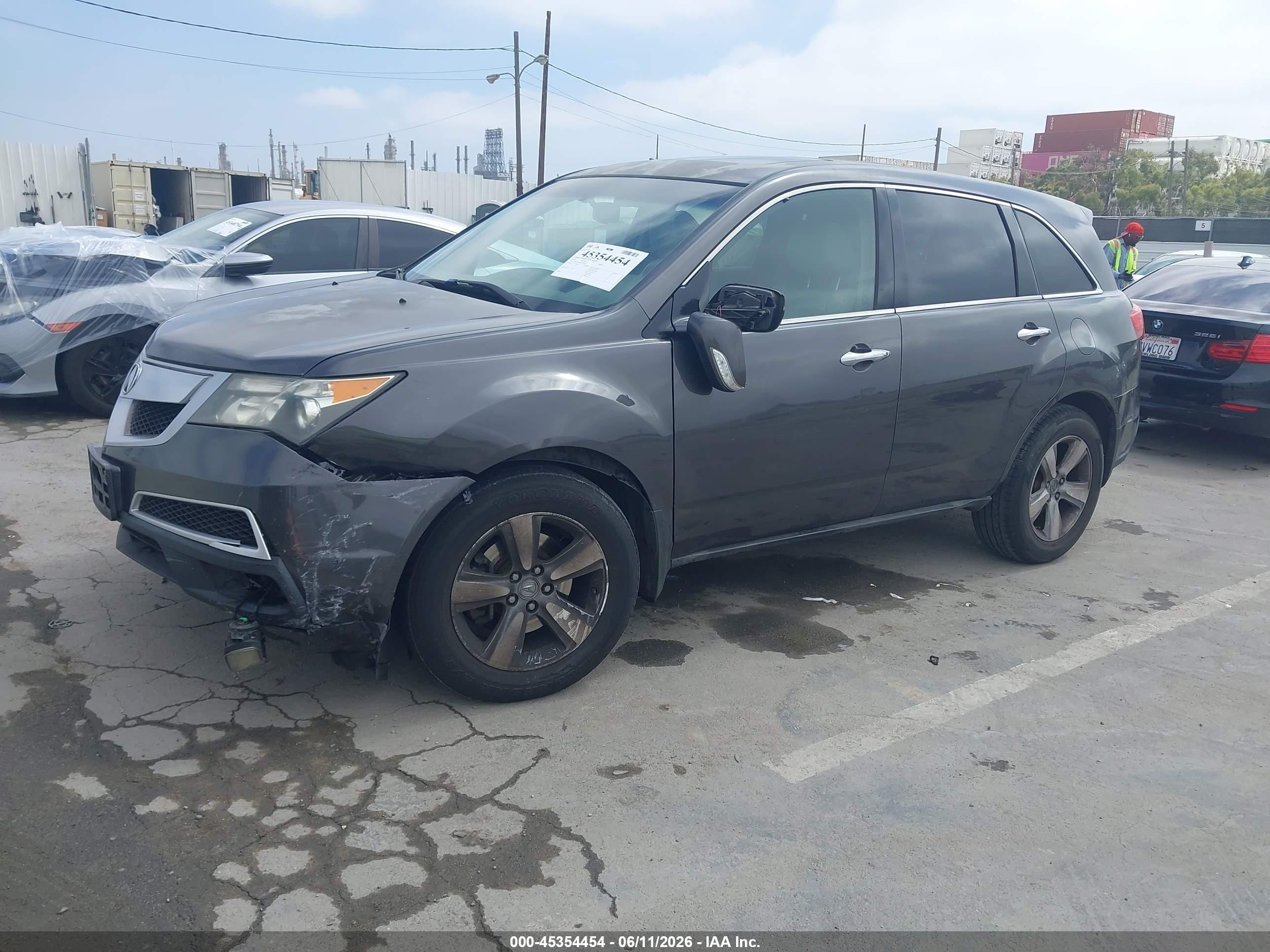 2011 Acura Mdx Technology Package Gray vin: 2HNYD2H64BH503874
