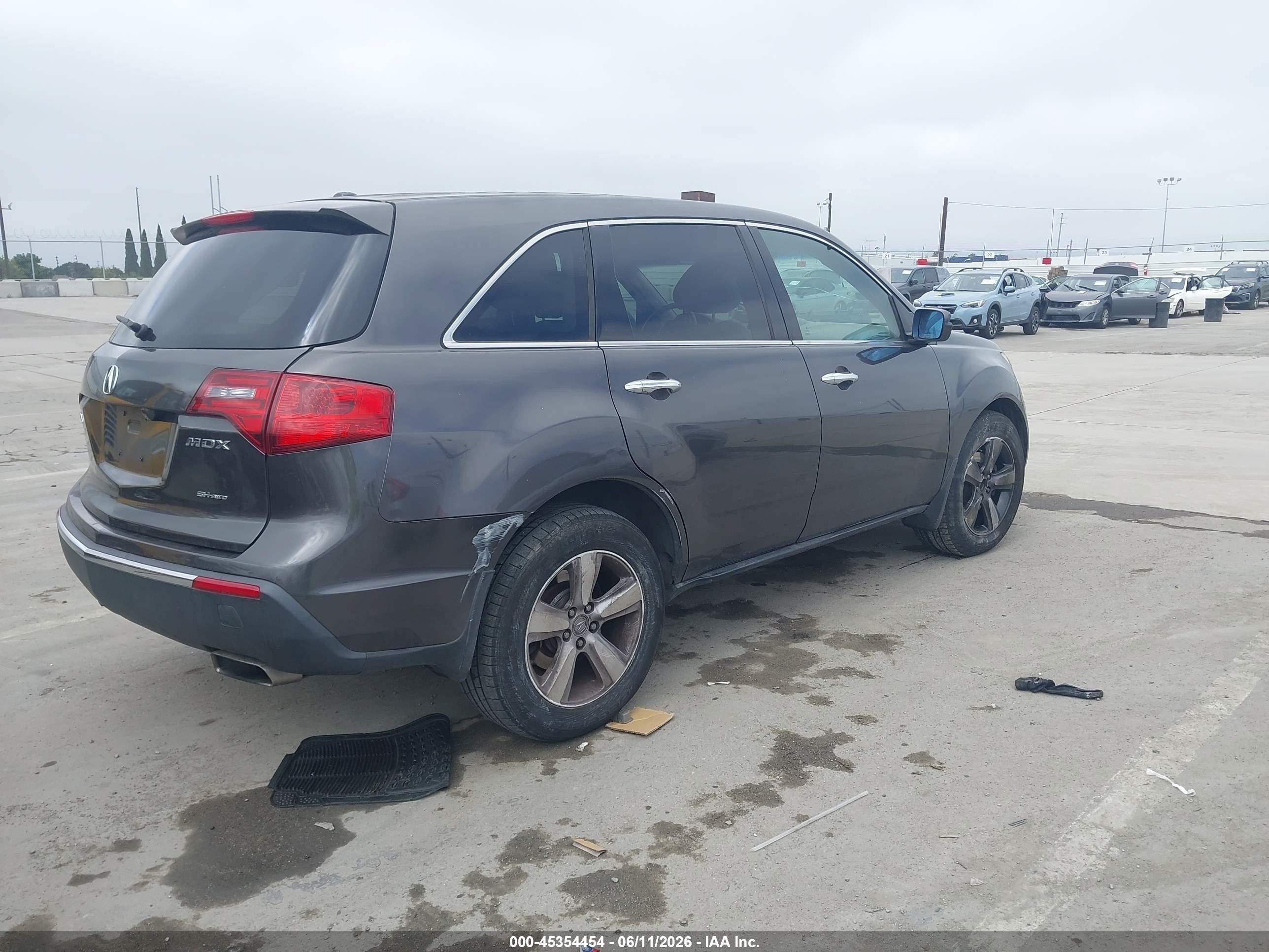 2011 Acura Mdx Technology Package Gray vin: 2HNYD2H64BH503874