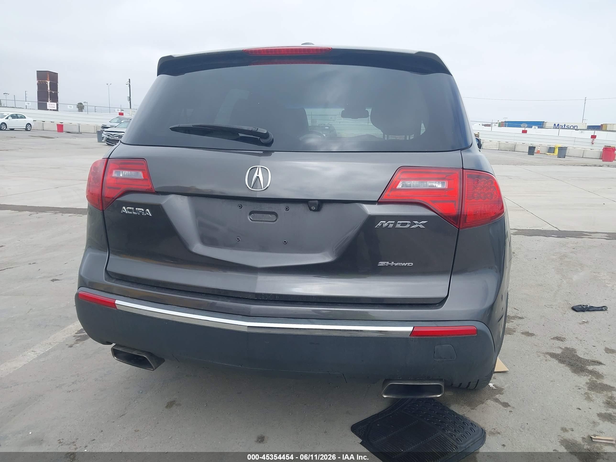 2011 Acura Mdx Technology Package Gray vin: 2HNYD2H64BH503874