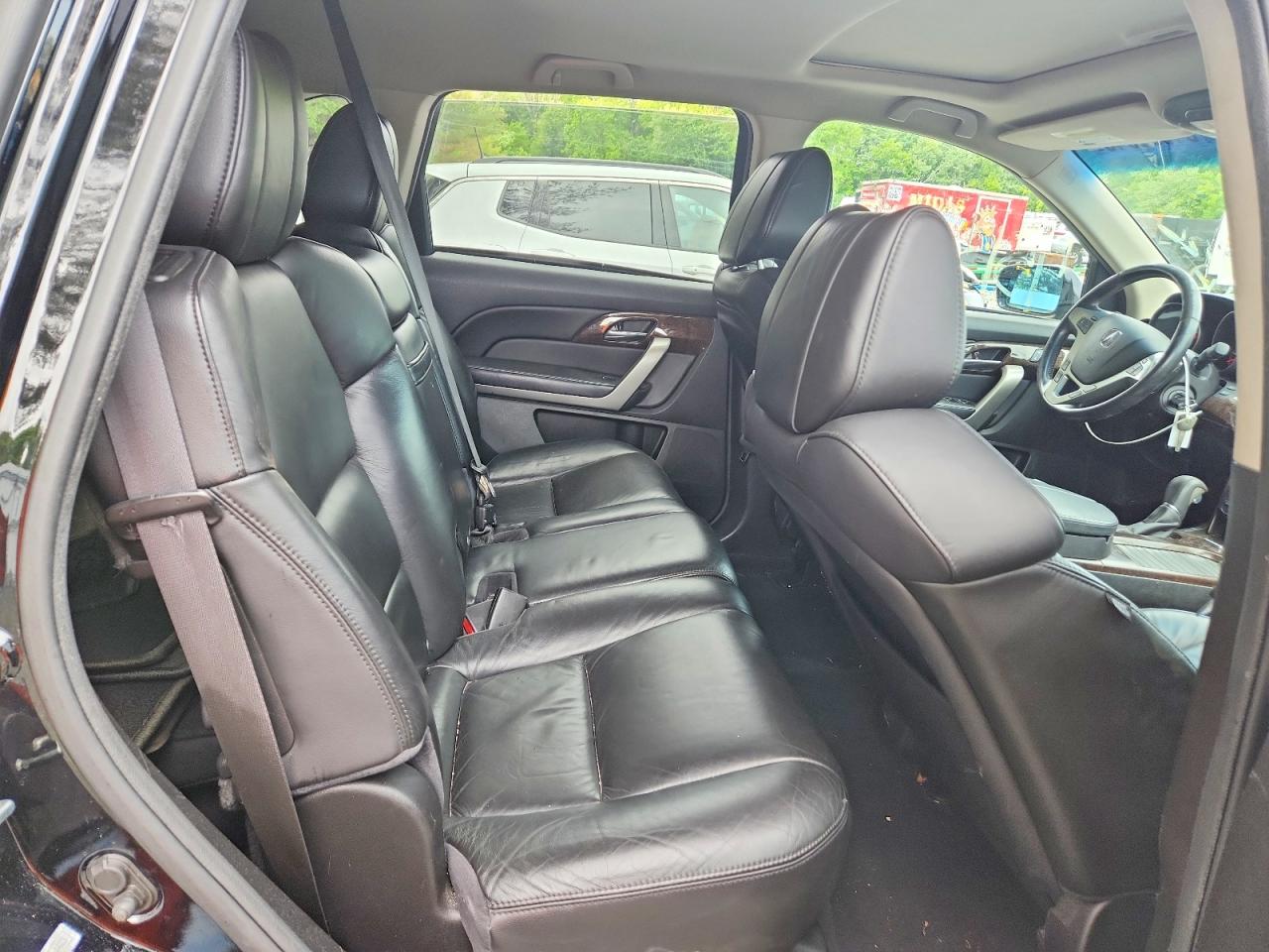 2011 Acura Mdx Technology Черный vin: 2HNYD2H64BH514423