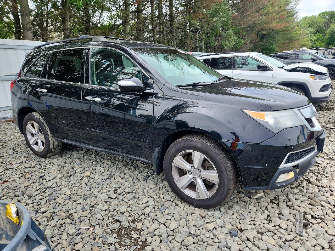 2011 Acura Mdx Technology Черный vin: 2HNYD2H64BH514423