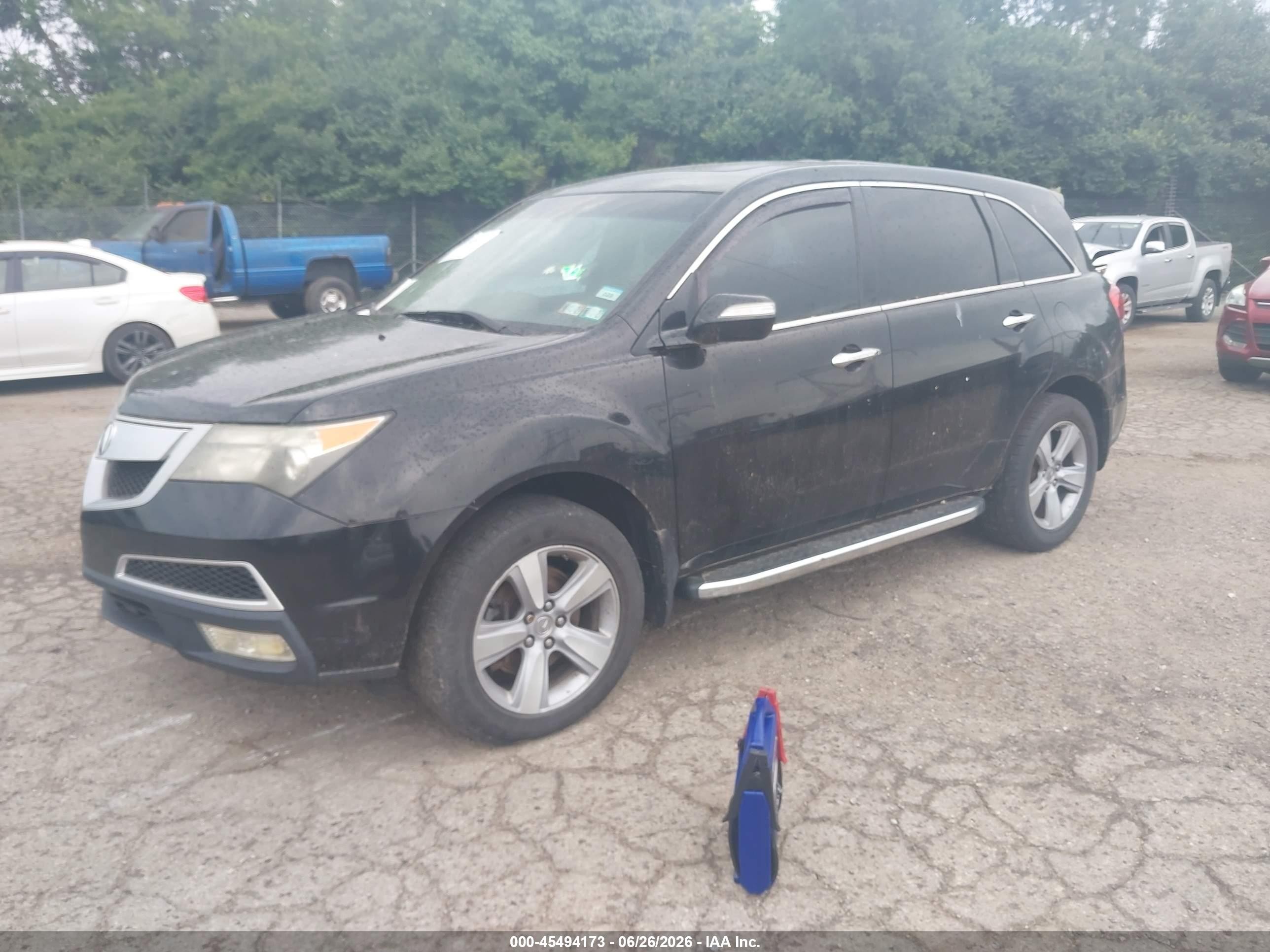 2011 Acura Mdx Technology Package Black vin: 2HNYD2H64BH514437