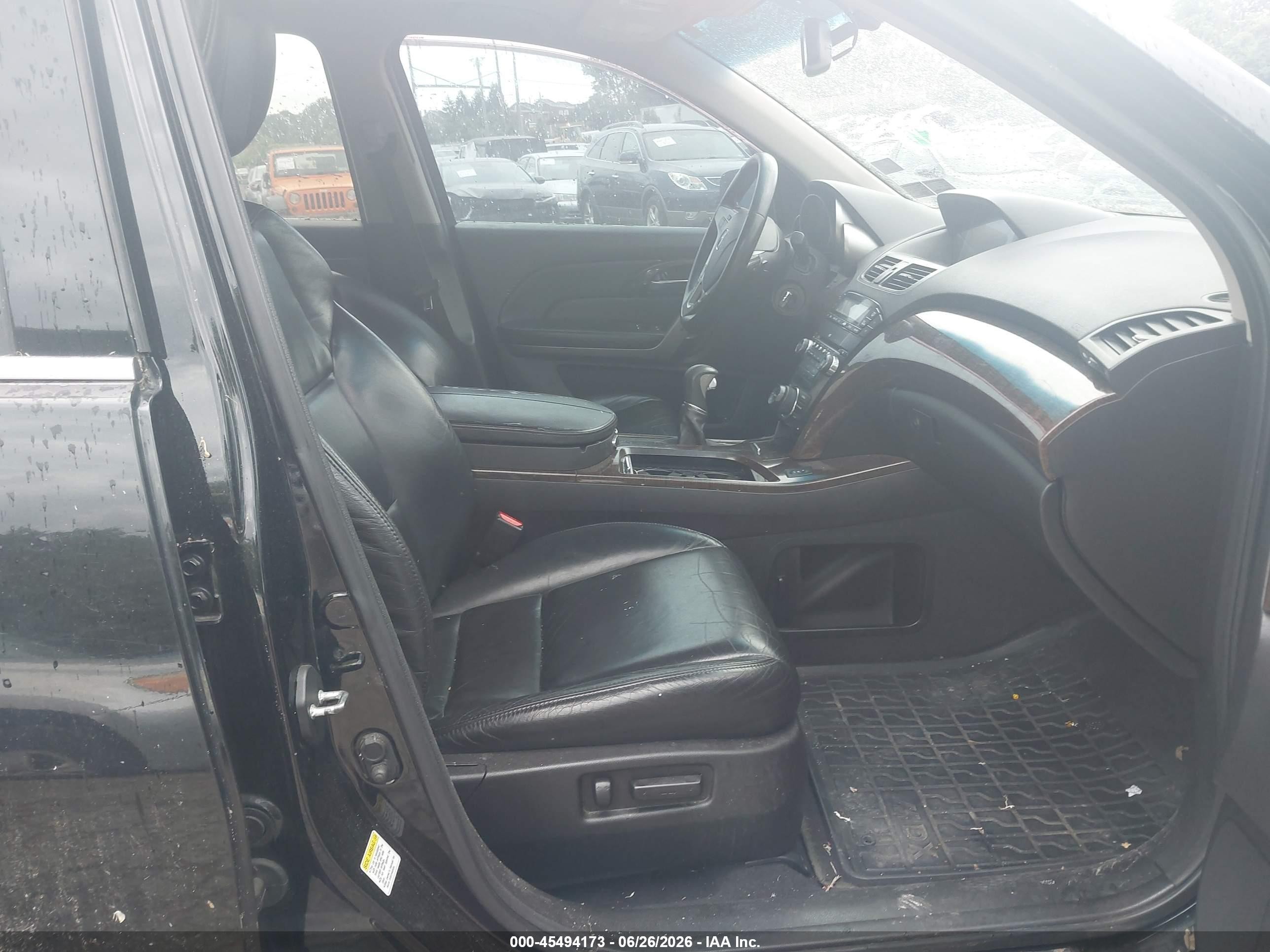 2011 Acura Mdx Technology Package Black vin: 2HNYD2H64BH514437