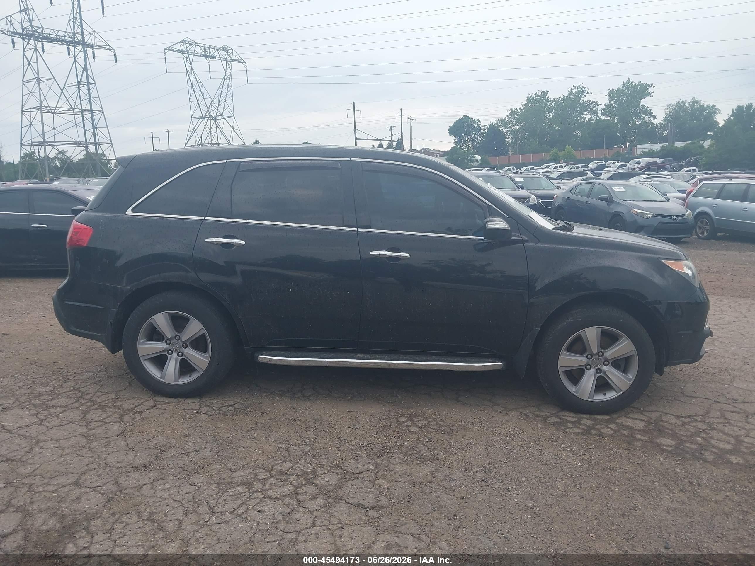 2011 Acura Mdx Technology Package Black vin: 2HNYD2H64BH514437