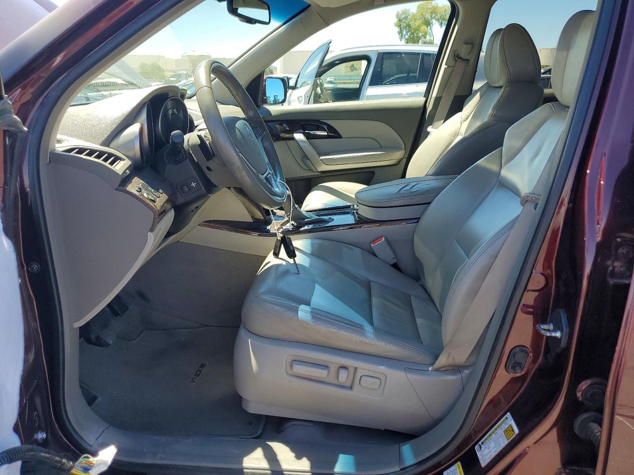 2011 Acura Mdx Technology Бордовый vin: 2HNYD2H64BH516317