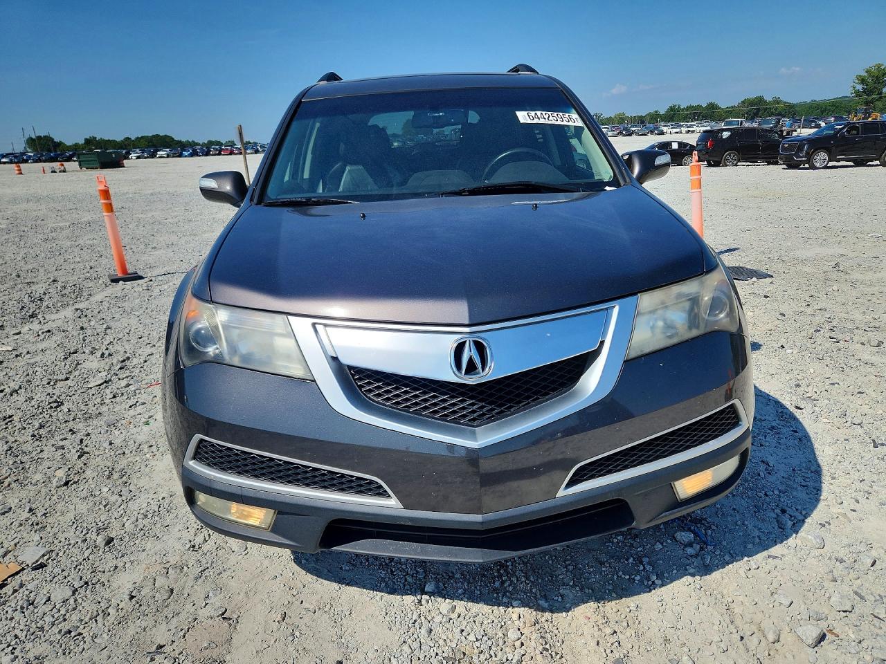 2011 Acura Mdx Technology Gray vin: 2HNYD2H64BH521419