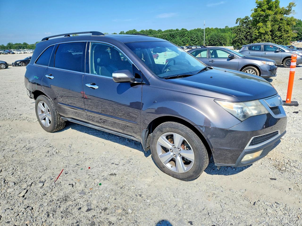 2011 Acura Mdx Technology Gray vin: 2HNYD2H64BH521419