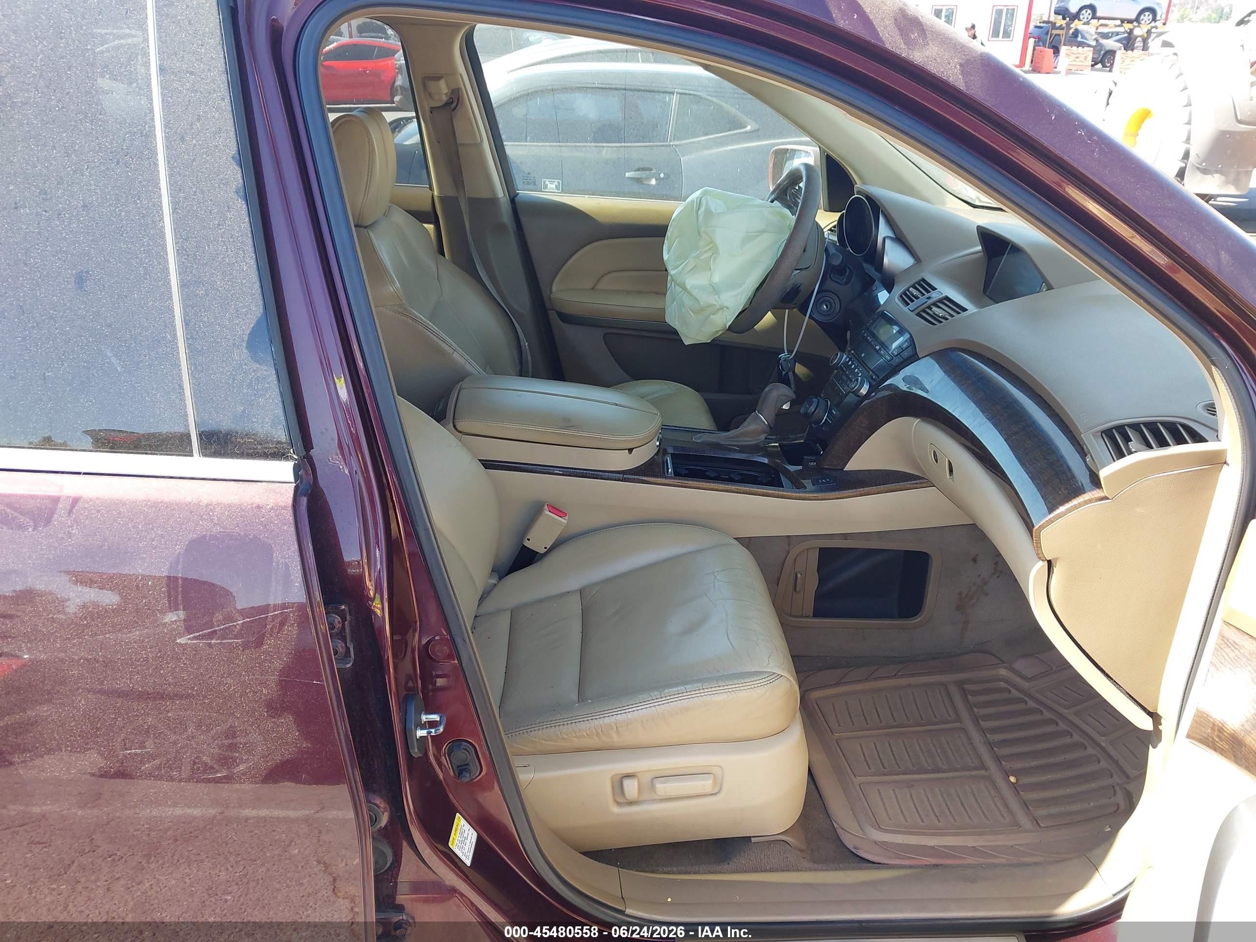 2011 Acura Mdx Technology Package Purple vin: 2HNYD2H64BH521839