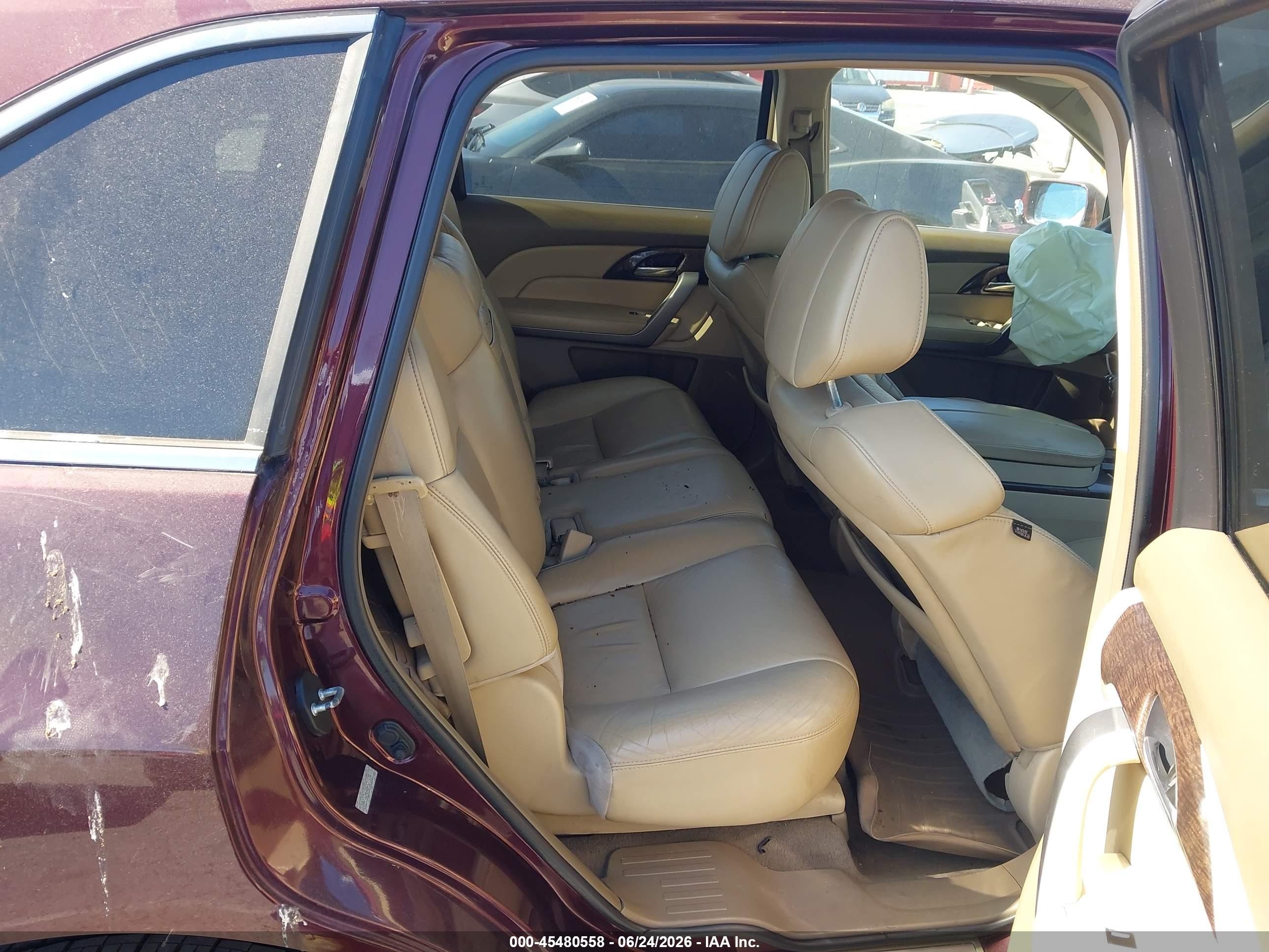 2011 Acura Mdx Technology Package Purple vin: 2HNYD2H64BH521839